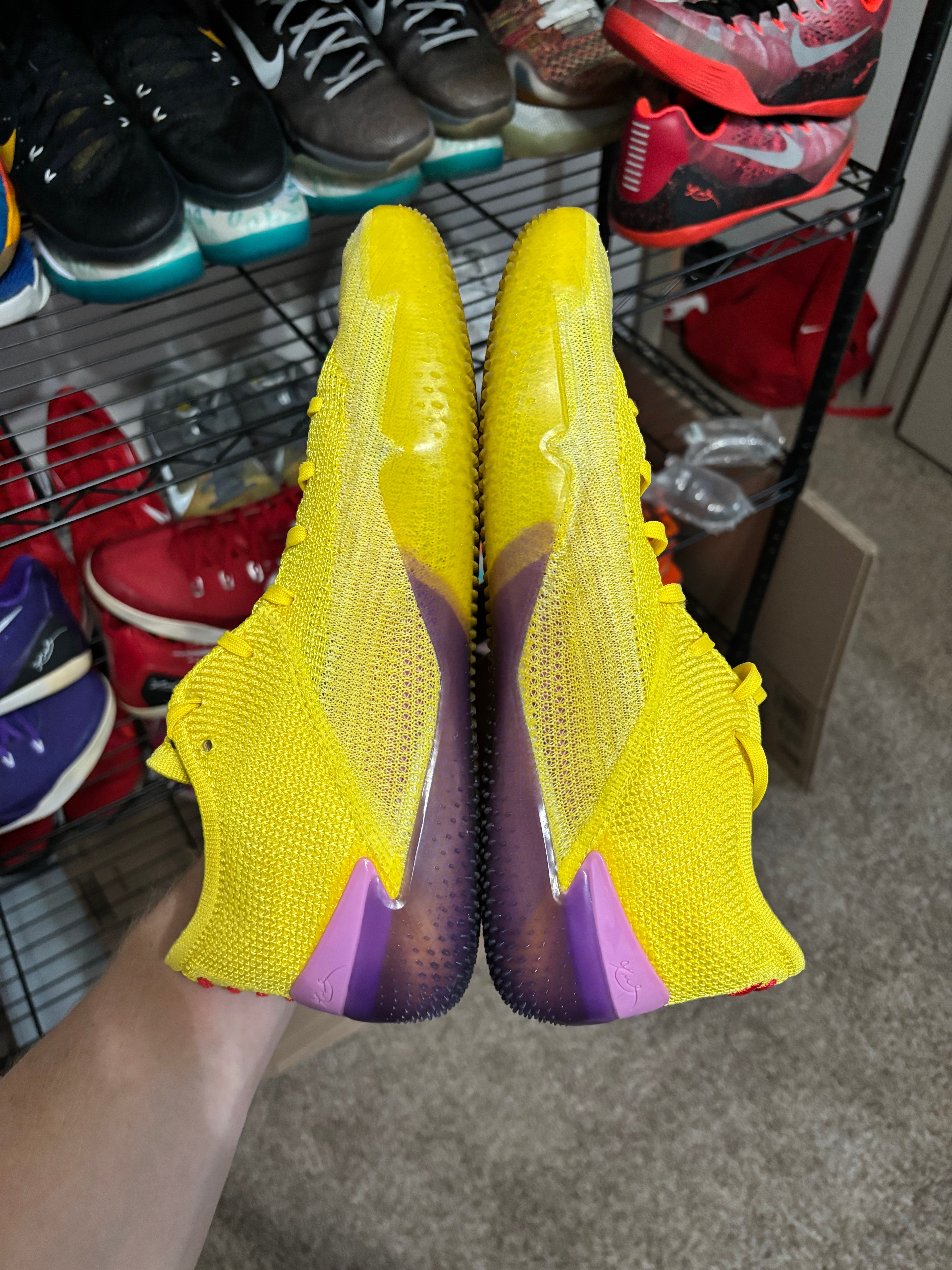 Size 11 - Nike Kobe Nxt 360 Yellow Strike