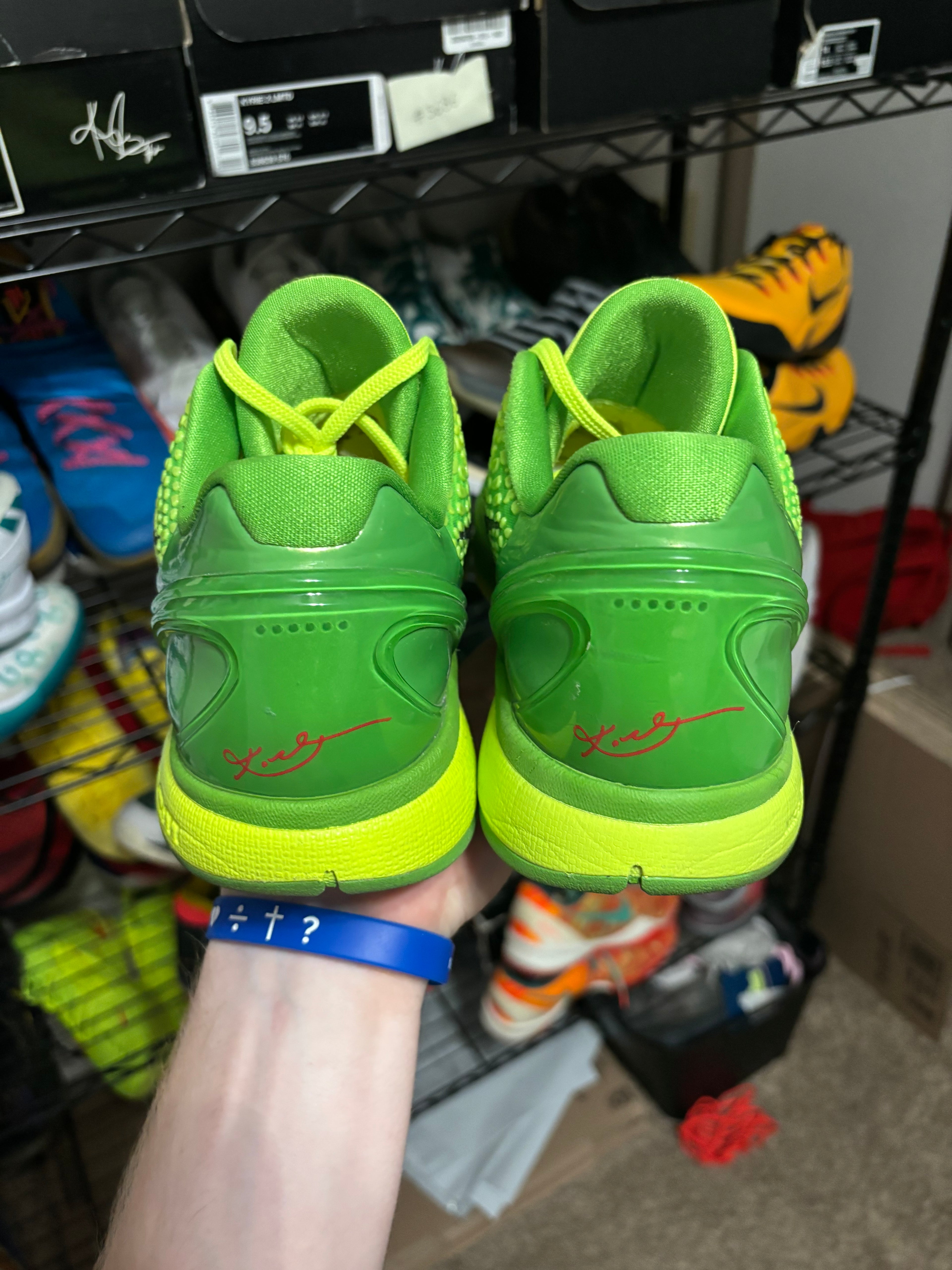 Size 11 - Nike Kobe 6 Protro Grinch