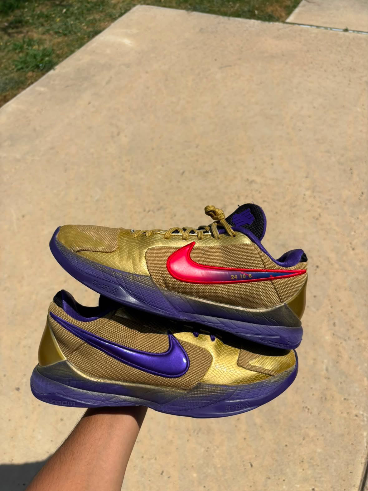 Size 11.5 - Nike Kobe 5 Protro Undefeated Hall Of Fame