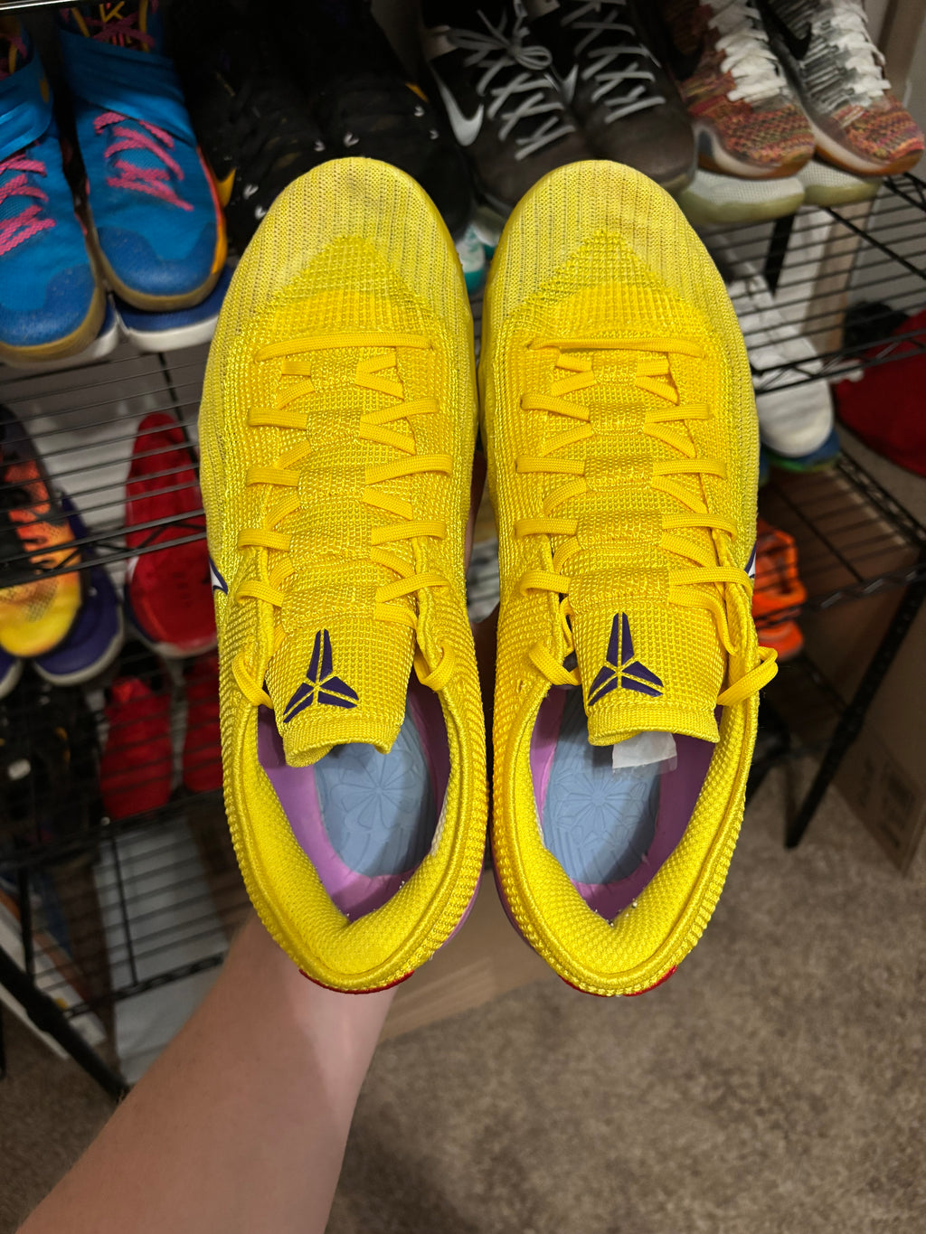 Size 13 - Nike Kobe Nxt 360 Yellow Strike