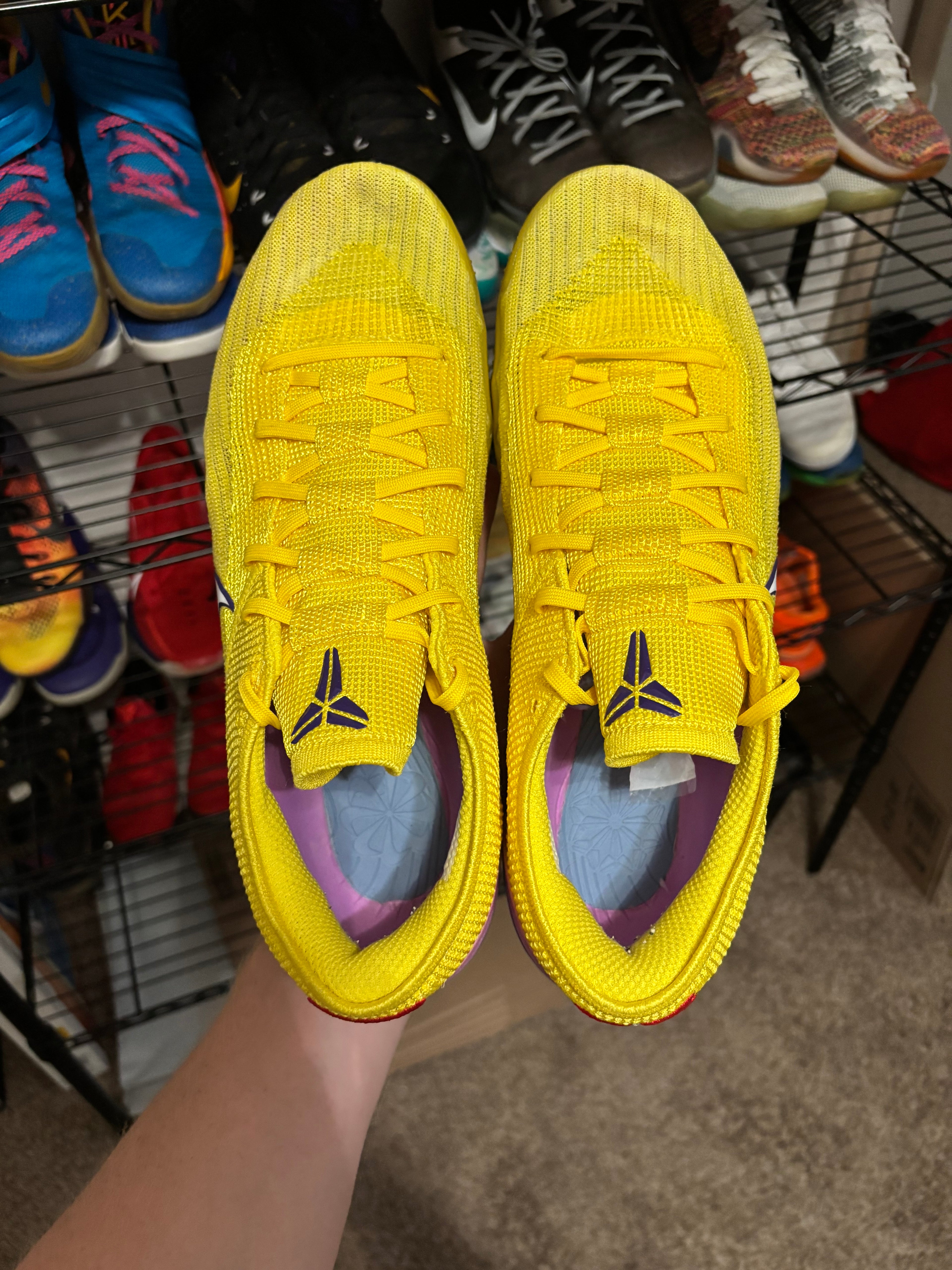 Size 13 - Nike Kobe Nxt 360 Yellow Strike