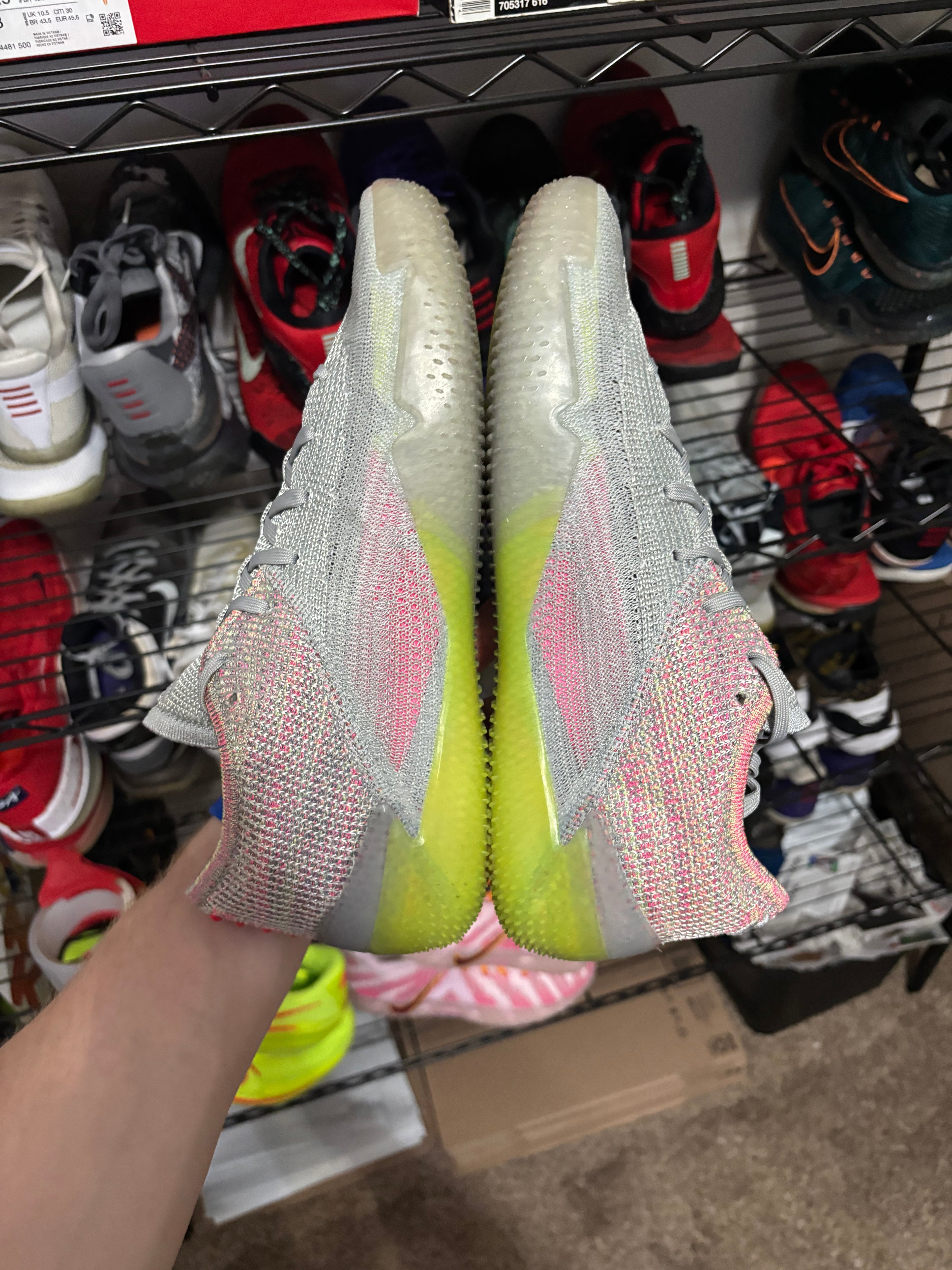 Size 9.5 - Nike Kobe Nxt 360 Grey Multicolor