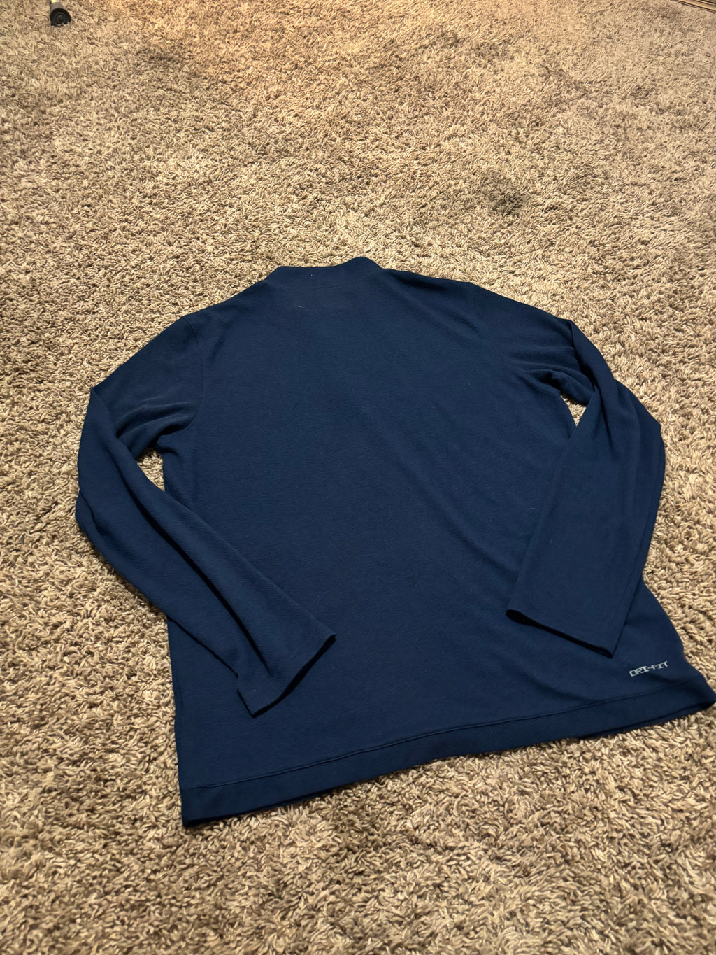 Size L - Georgetown Basketball Dri-Fit Long Sleeve