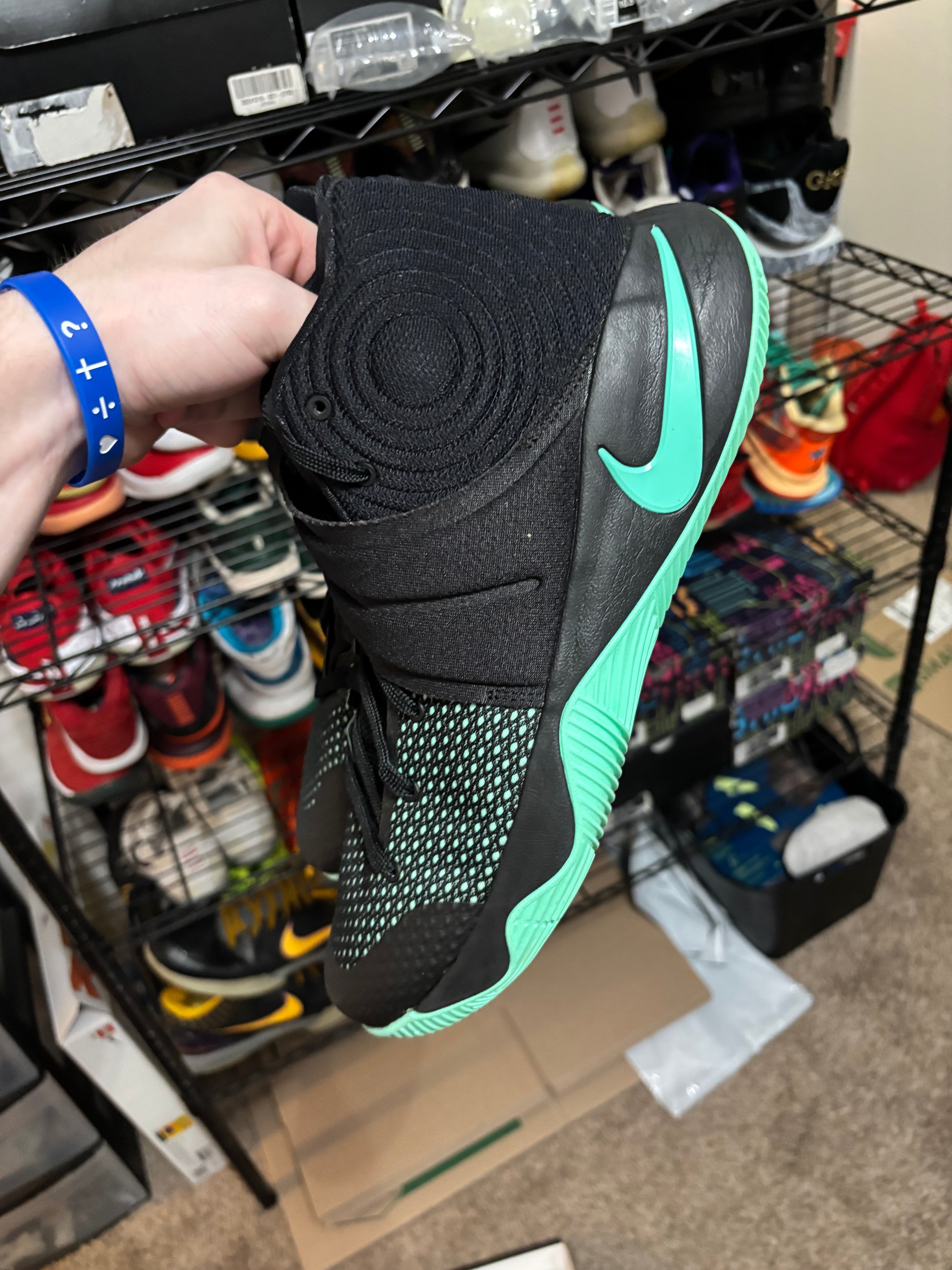 Size 11 - Nike Kyrie 2 Green Glow