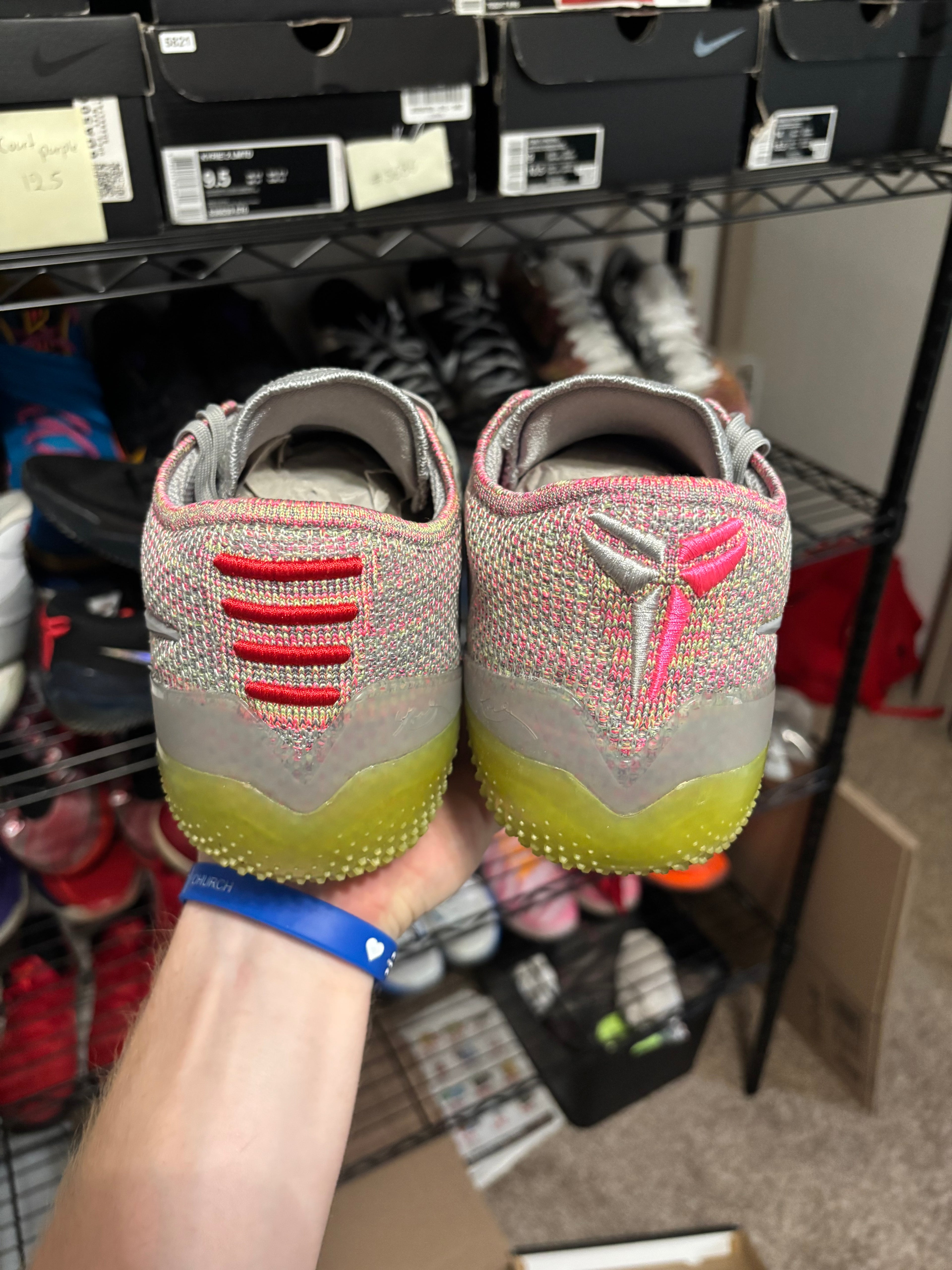 Size 10.5 - Nike Kobe Nxt 360 Grey Multicolor
