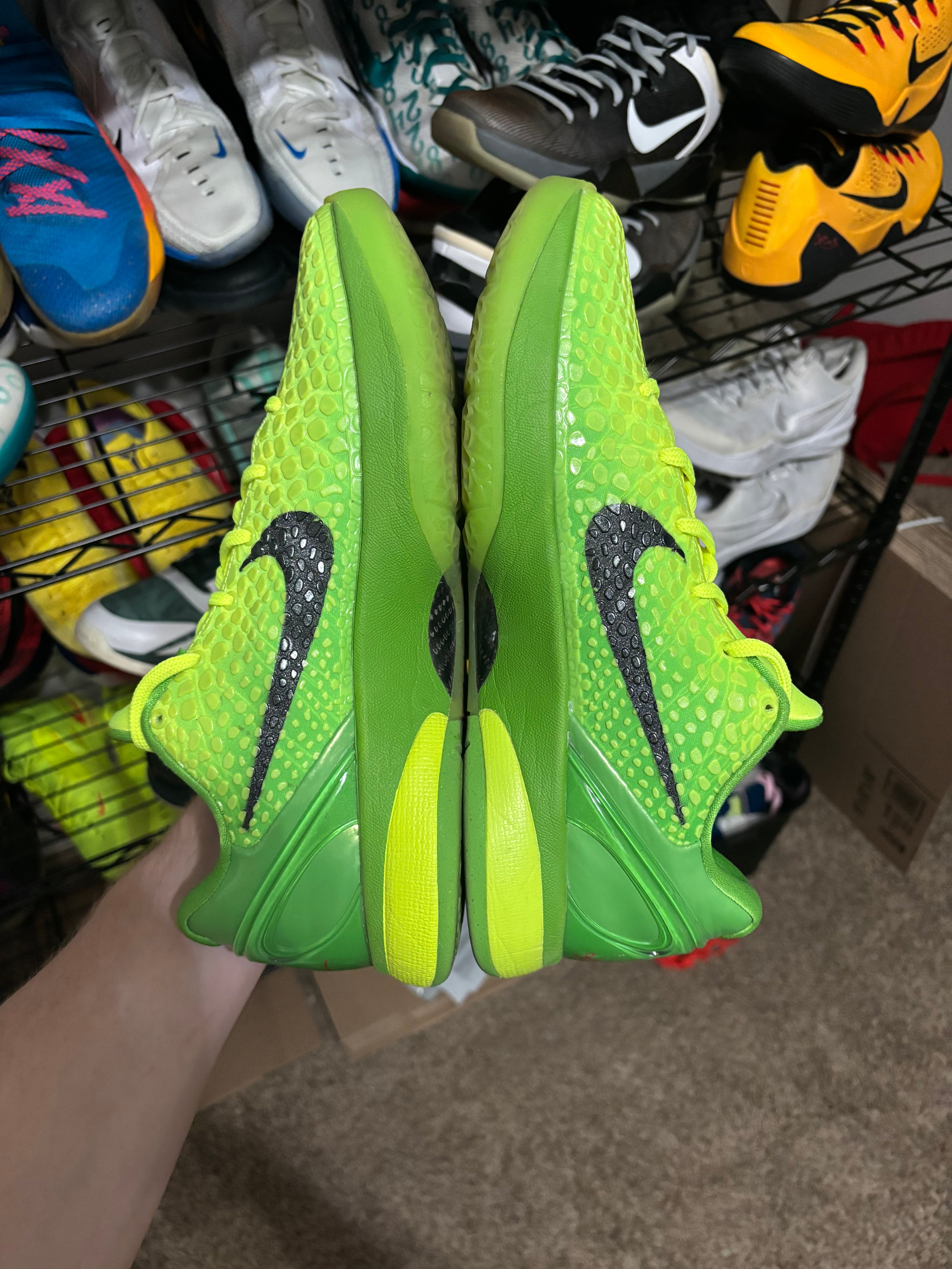 Size 11 - Nike Kobe 6 Protro Grinch