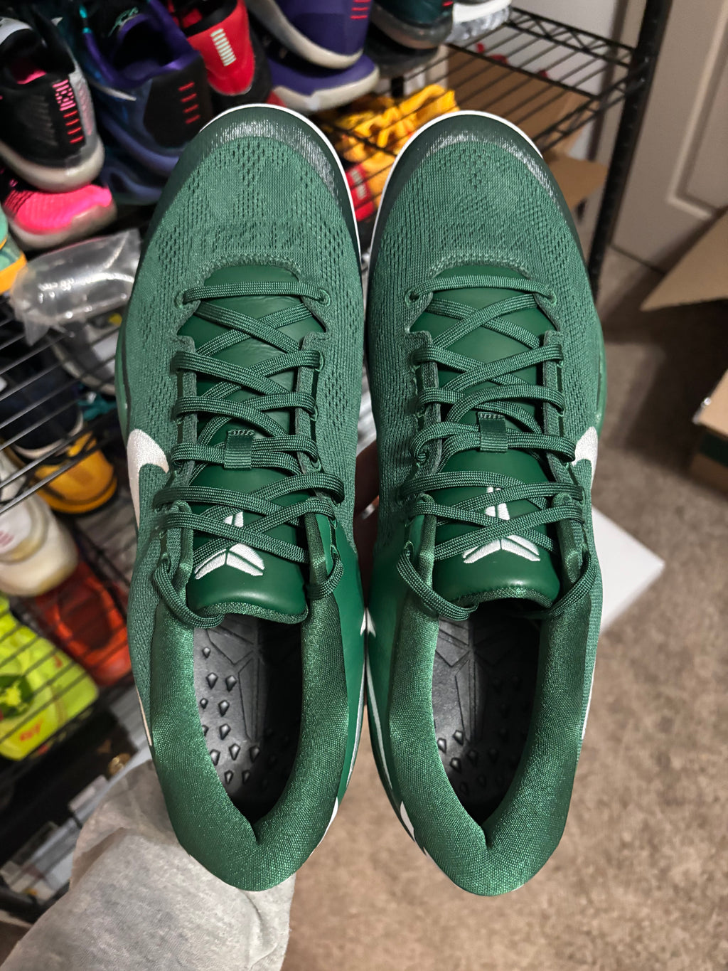 Size 14 - Nike Kobe 8 Protro TB Green