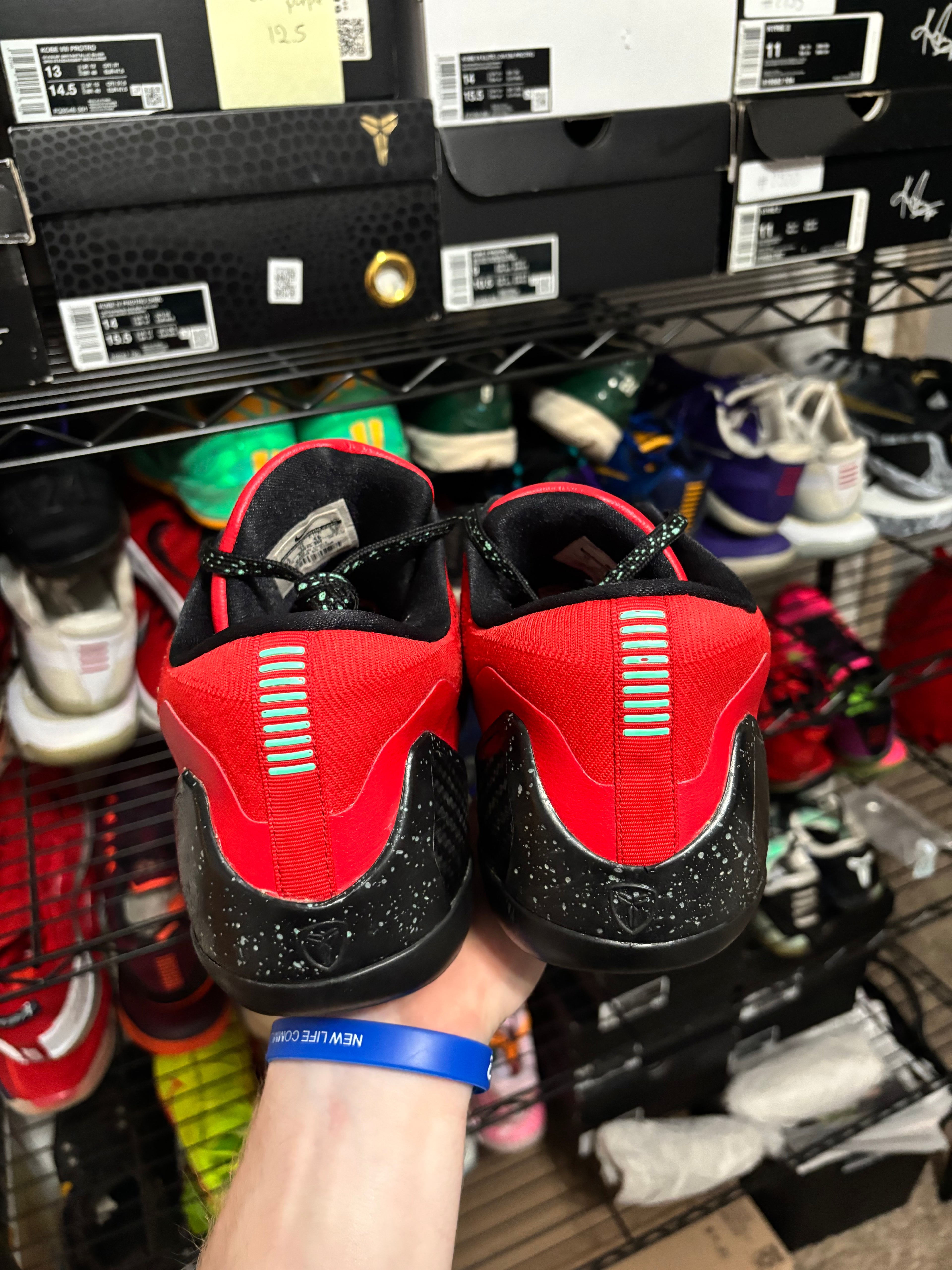 Size 12 - Nike Kobe 9 Elite University Red