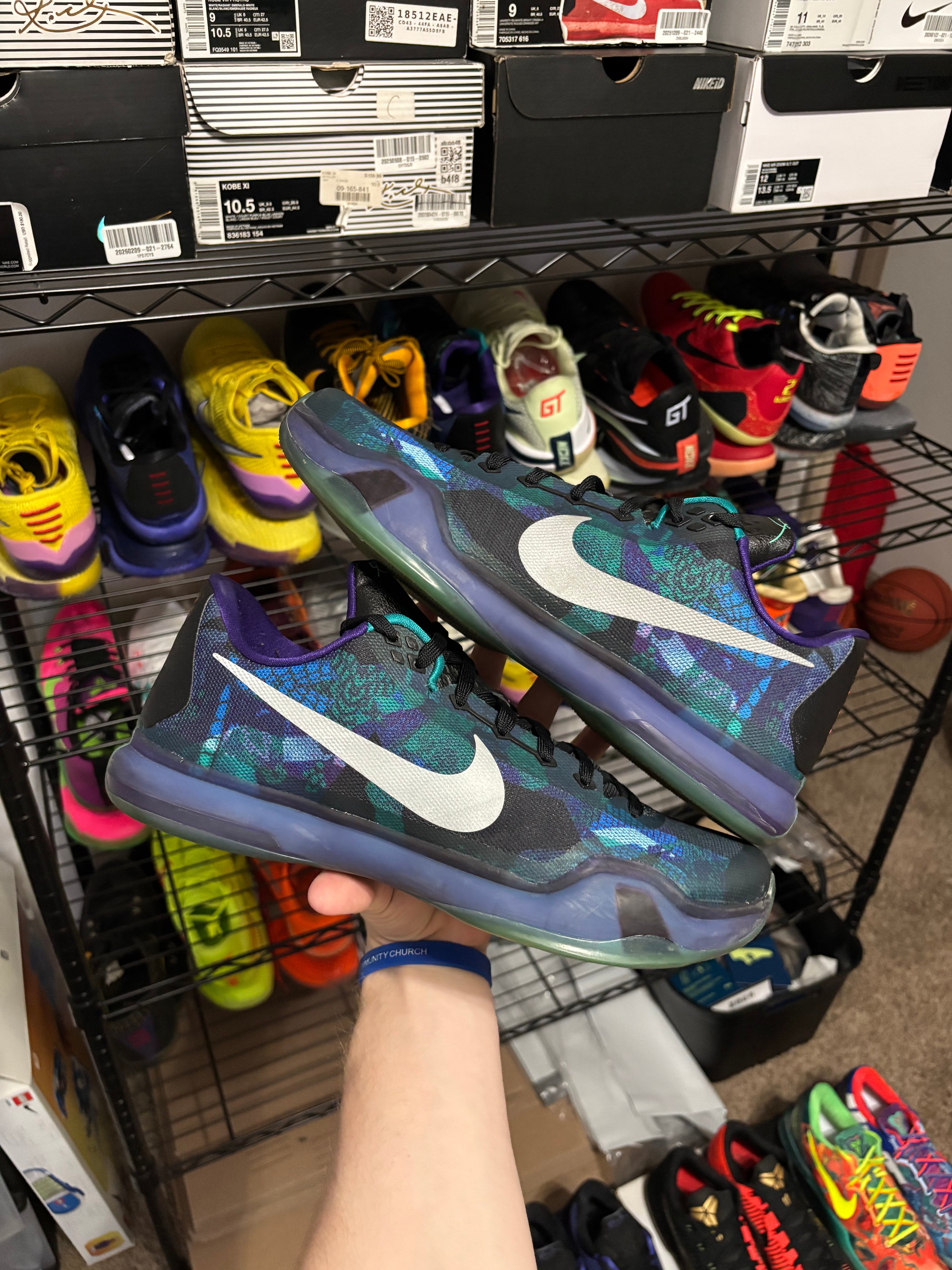 Size 12 - Nike Kobe 10 Overcome