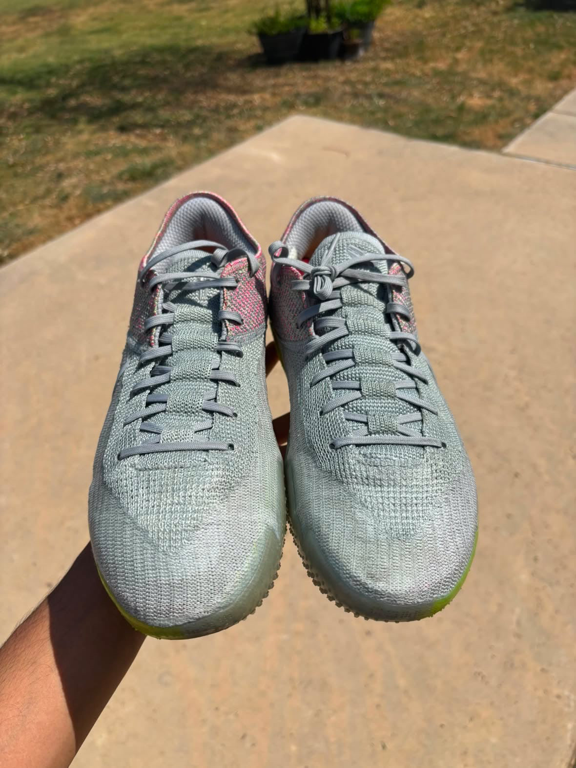 Size 12 - Nike Kobe Nxt 360 Grey Multicolor