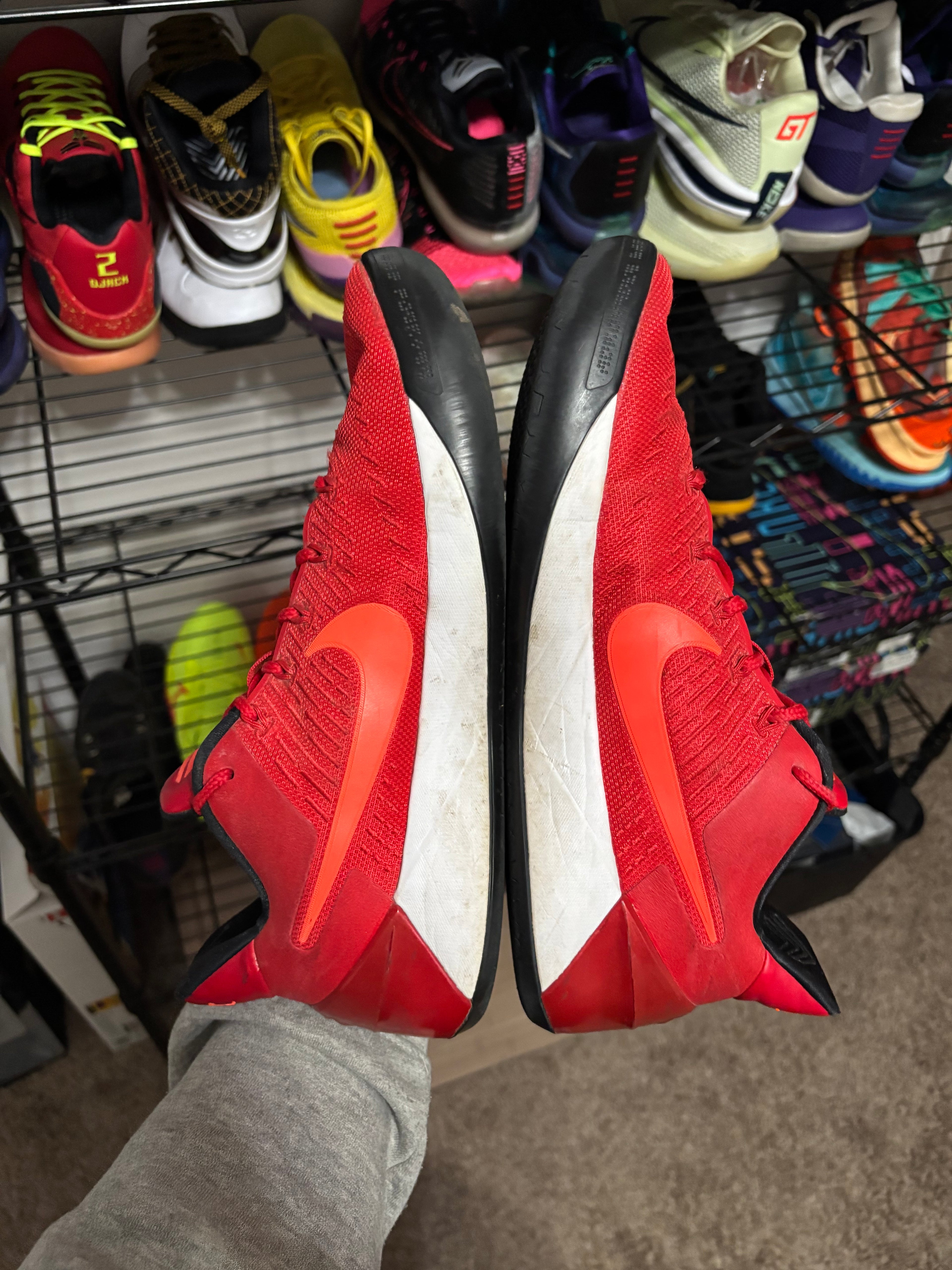 Size 10 - Nike Kobe AD University Red
