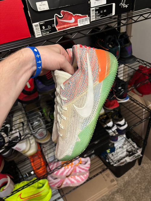 Size 10 - Nike Kobe Nxt 360 White Multicolor