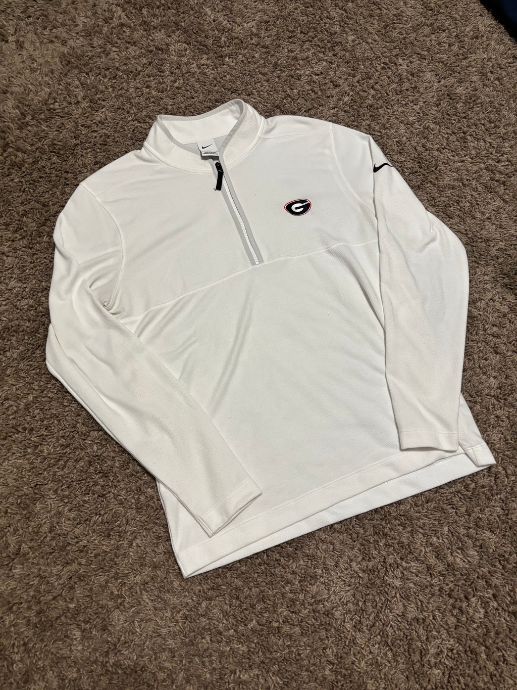 Size L - Georgia Dri-Fit Quarterzip