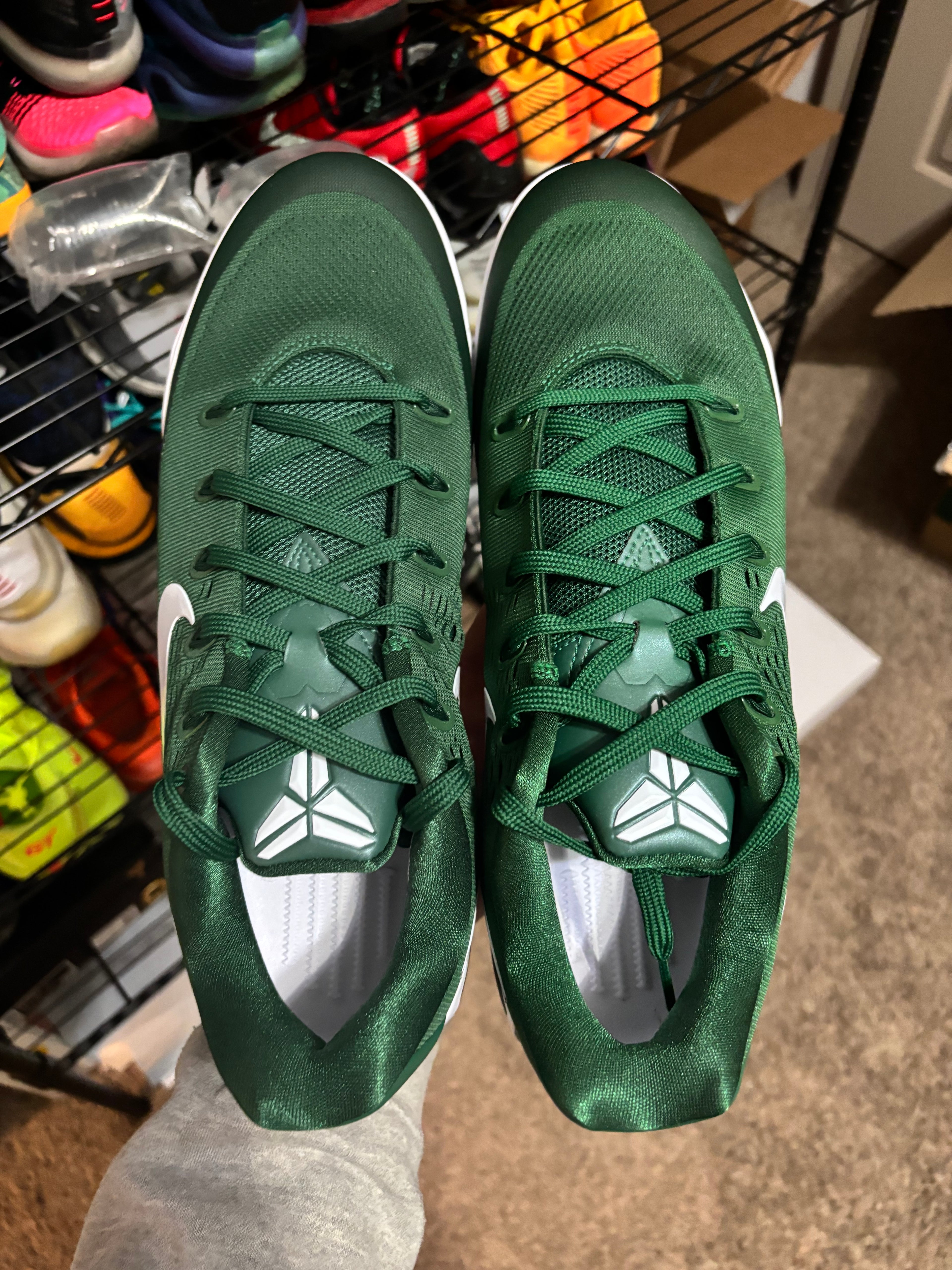 Size 14 - Nike Kobe 9 Protro TB Green