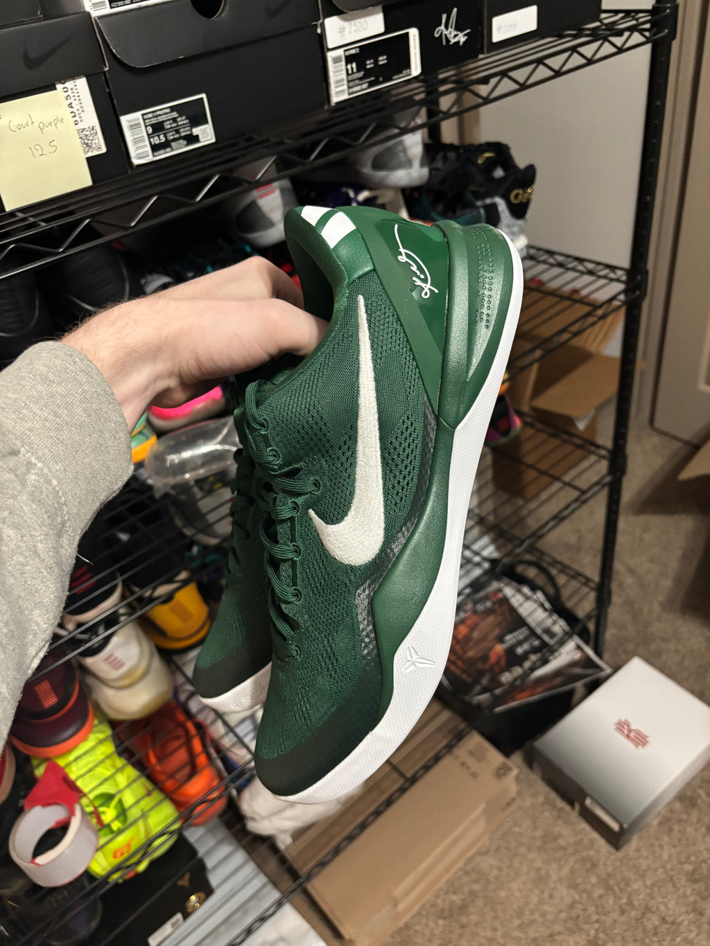 Size 14 - Nike Kobe 8 Protro TB Green