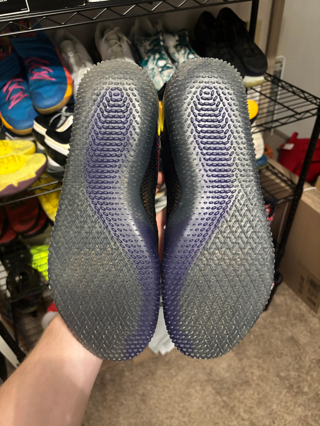 Size 13.5 - Nike Kobe Nxt Black Multicolor