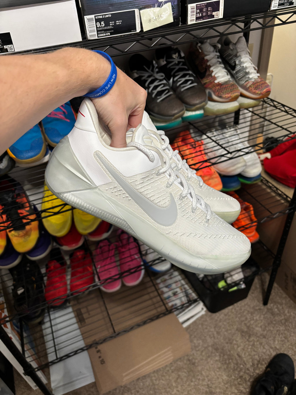 Size 13 - Nike Kobe A.D. White Chrome