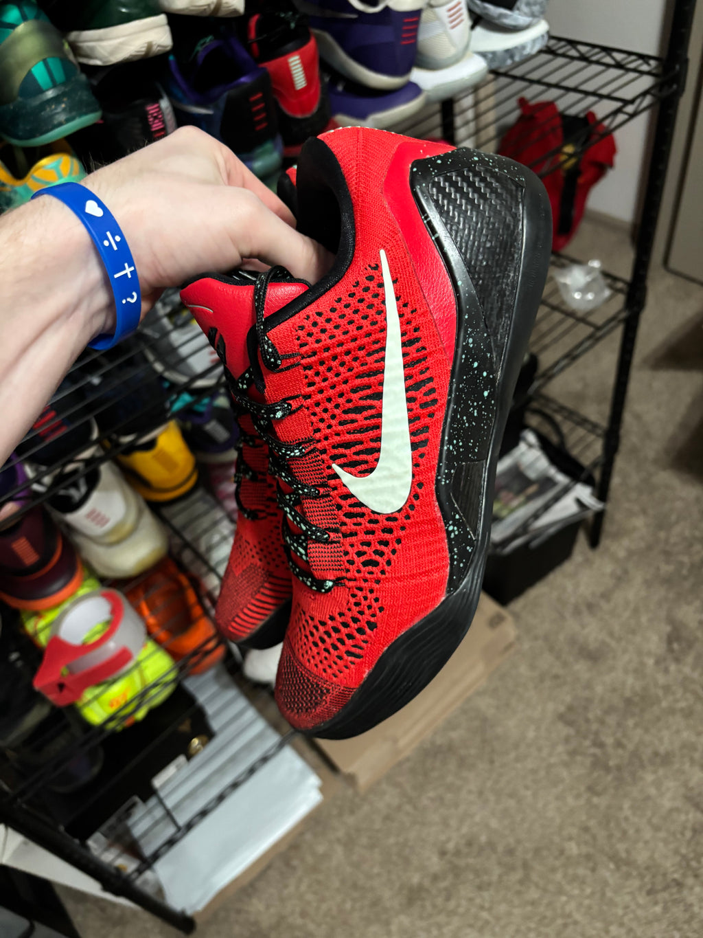 Size 10 - Nike Kobe 9 Elite University Red