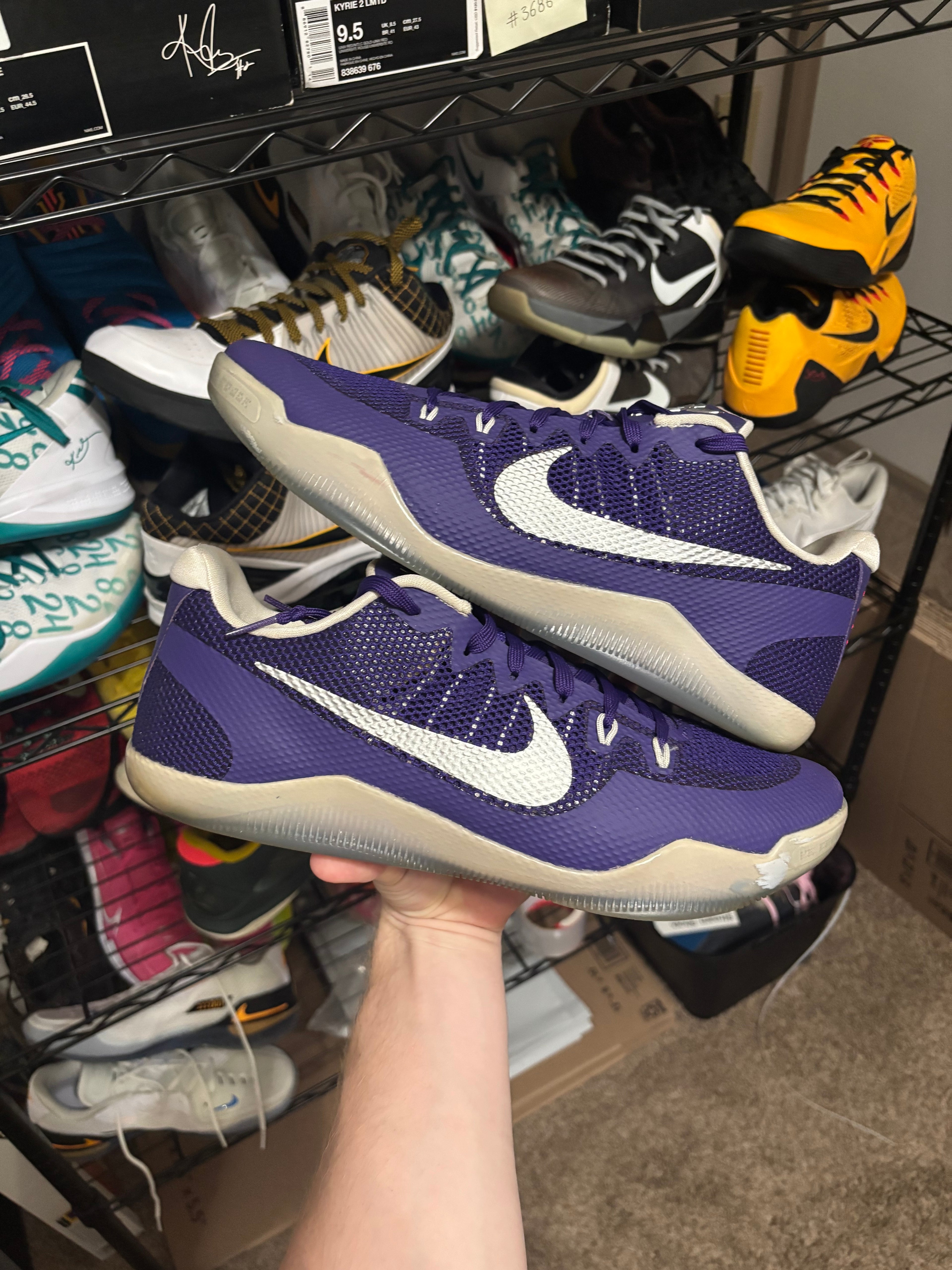 Size 12.5 - Nike Kobe 11 TB Purple