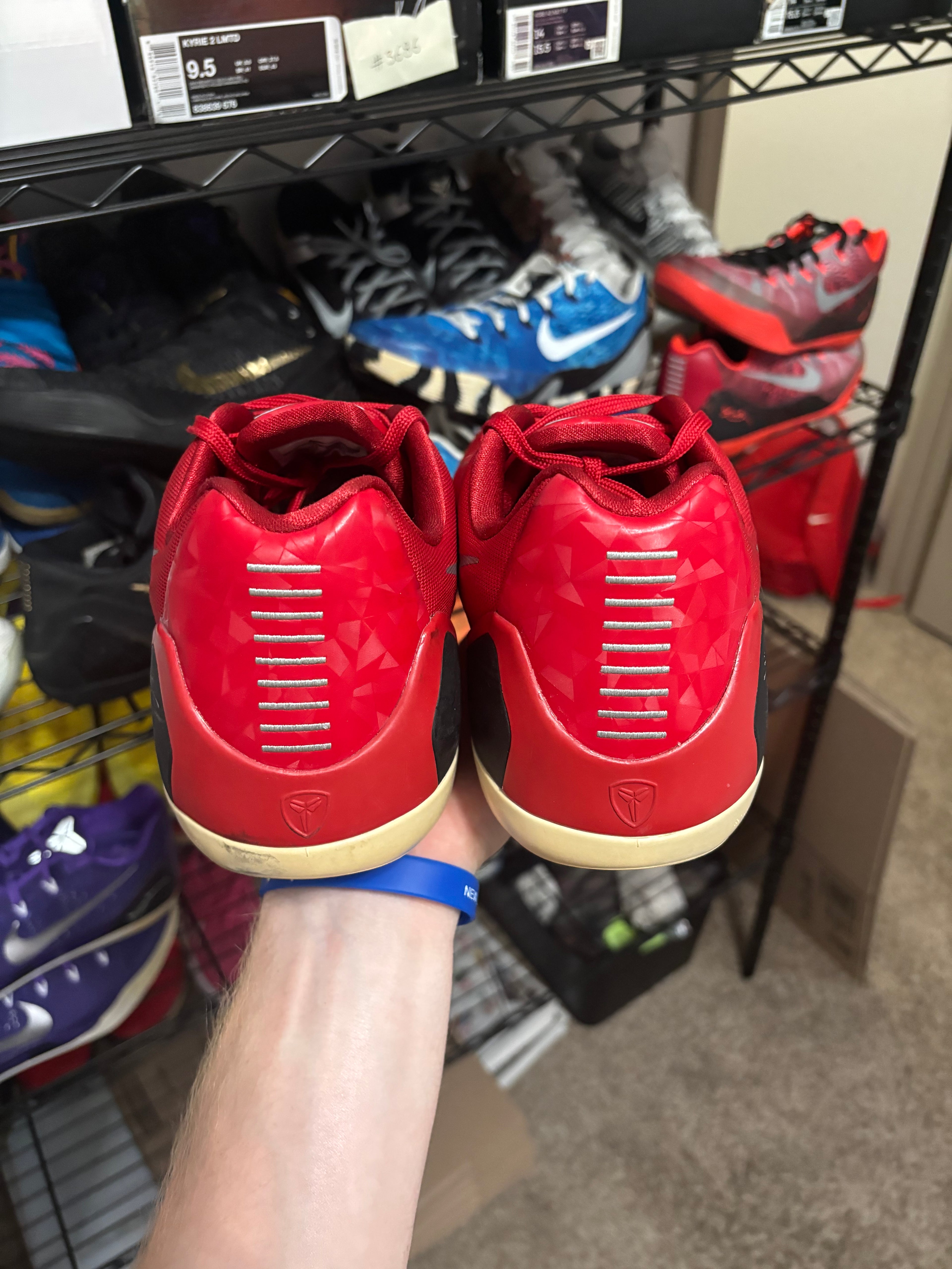 Size 13 - Nike Kobe 9 TB Red