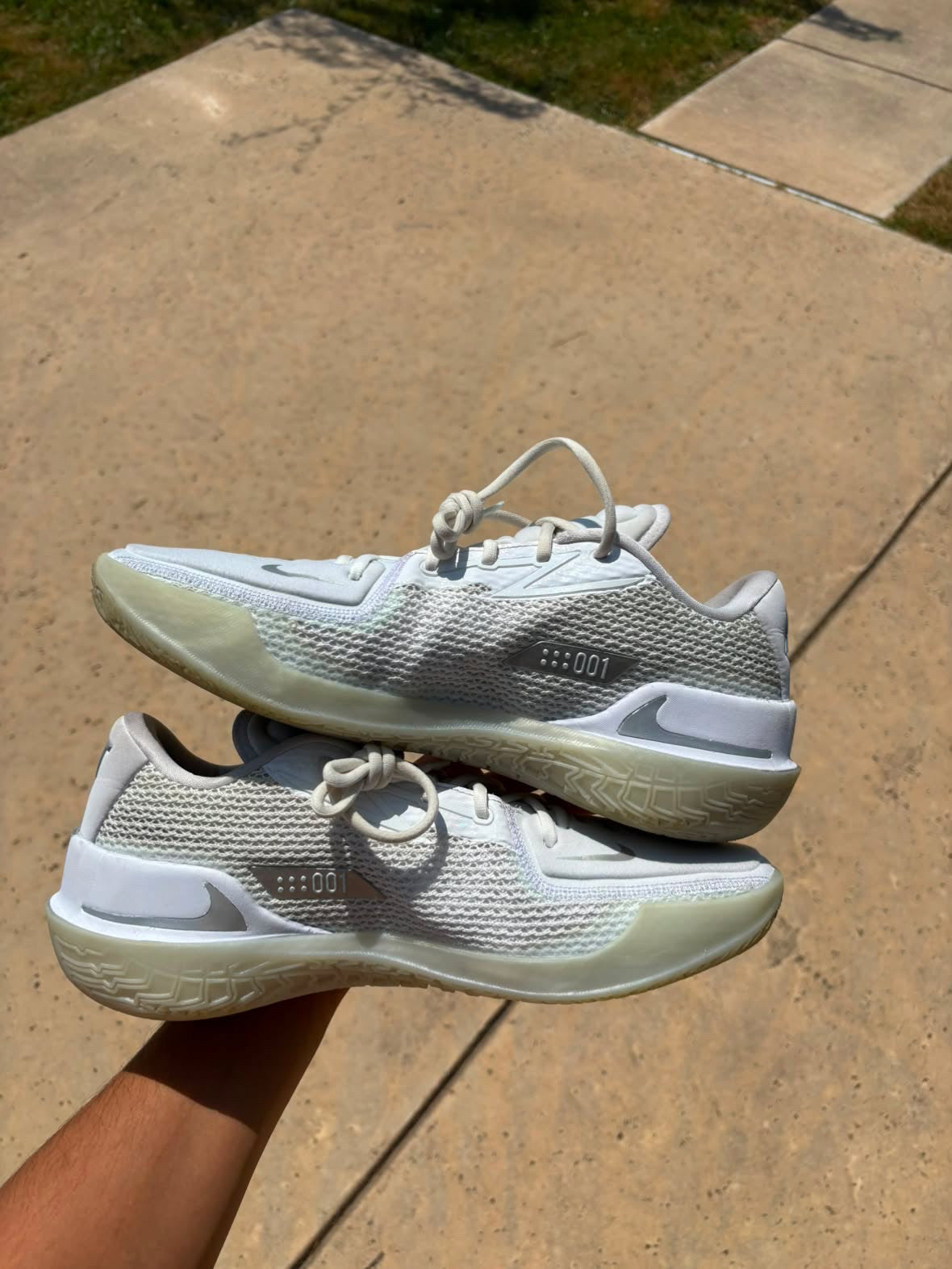 Size 12 - Nike GT Cut White Chrome