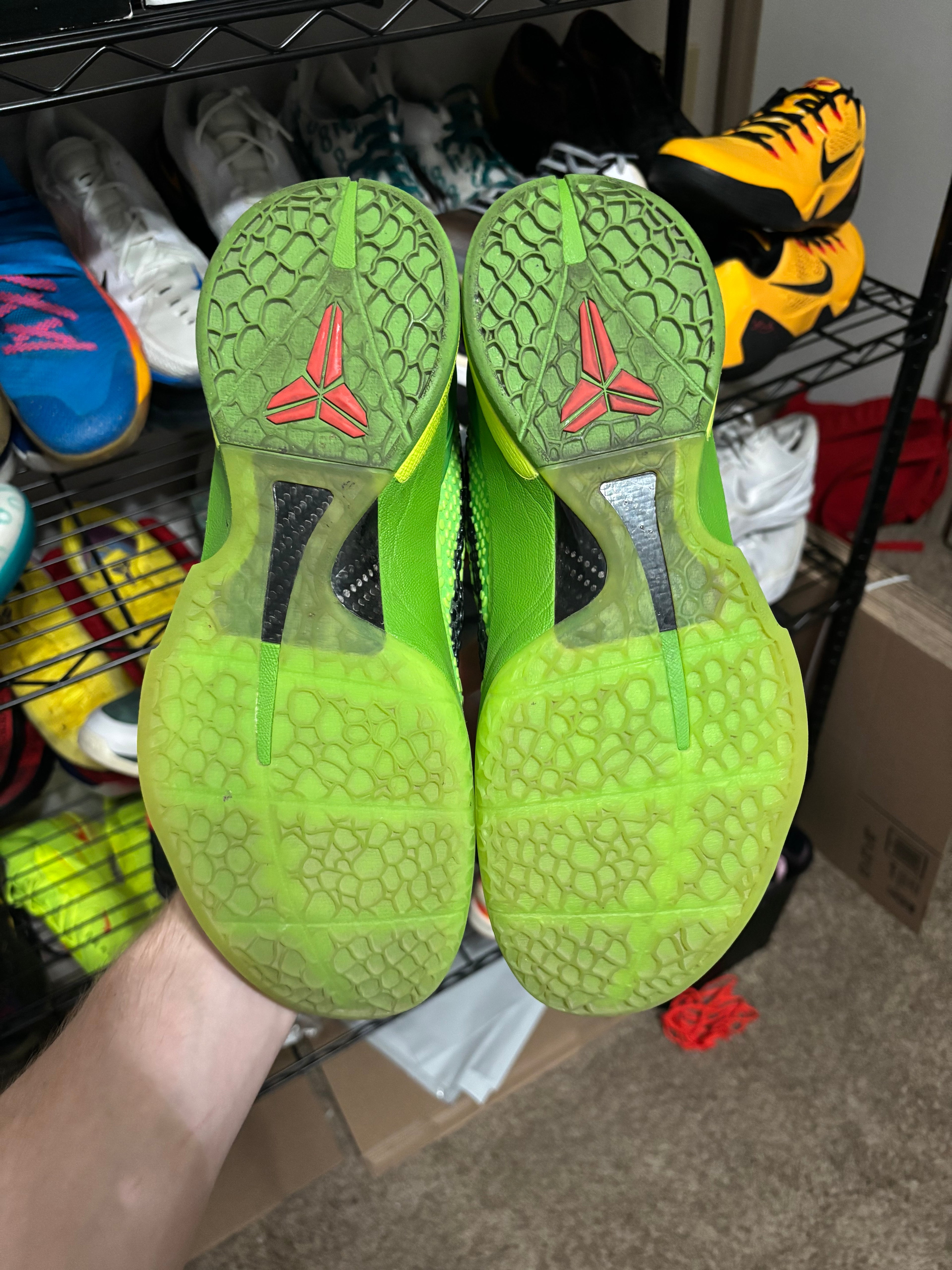 Size 11 - Nike Kobe 6 Protro Grinch