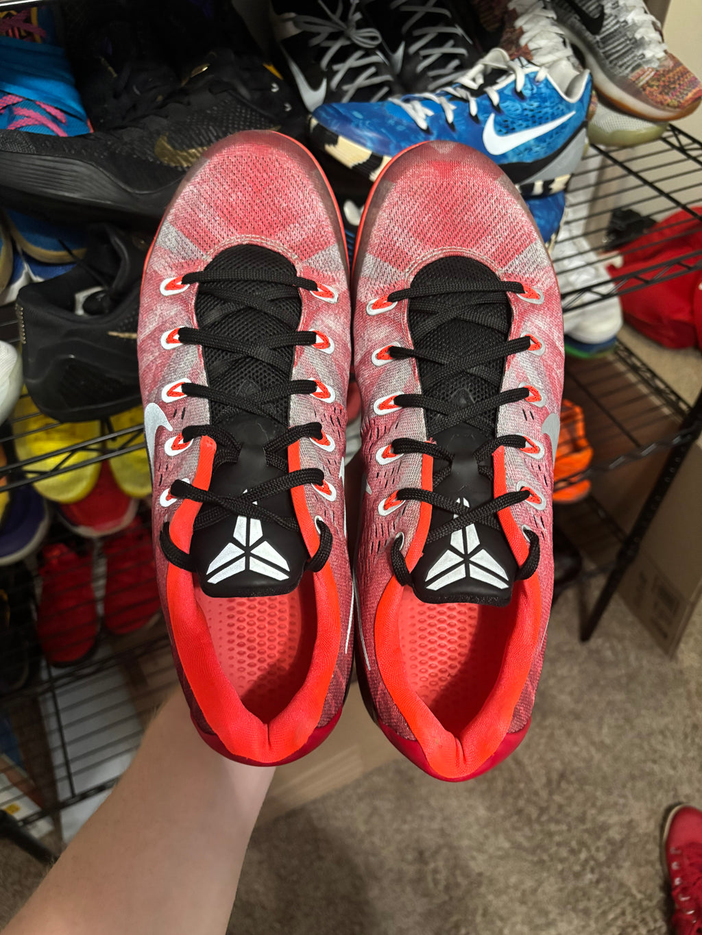 Size 13 - Nike Kobe 9 Gym Red