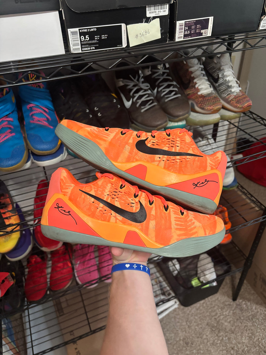 Size 11 - Nike Kobe 9 Peach Mango