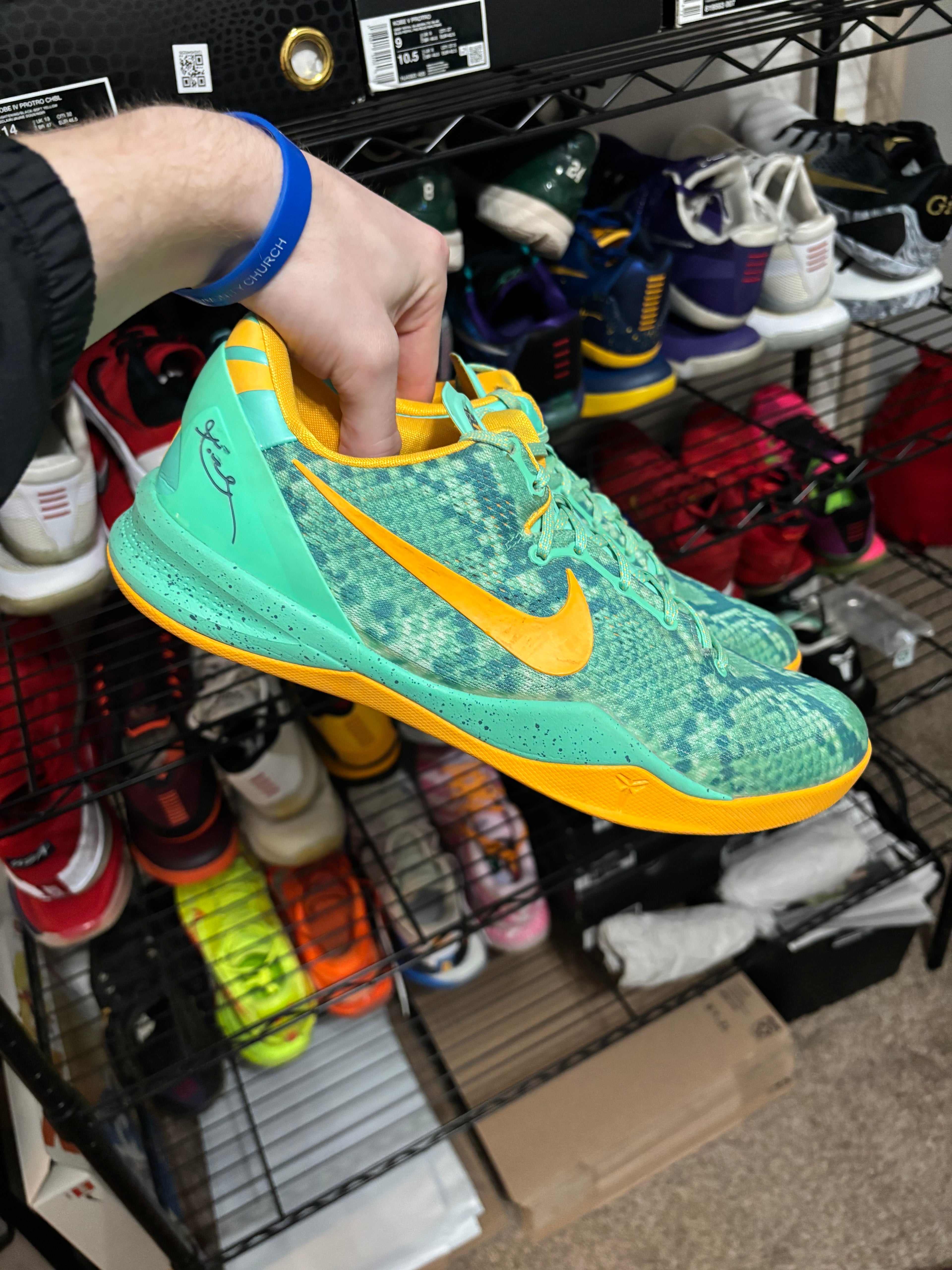 Size 11 - Nike Kobe 8 Green Glow