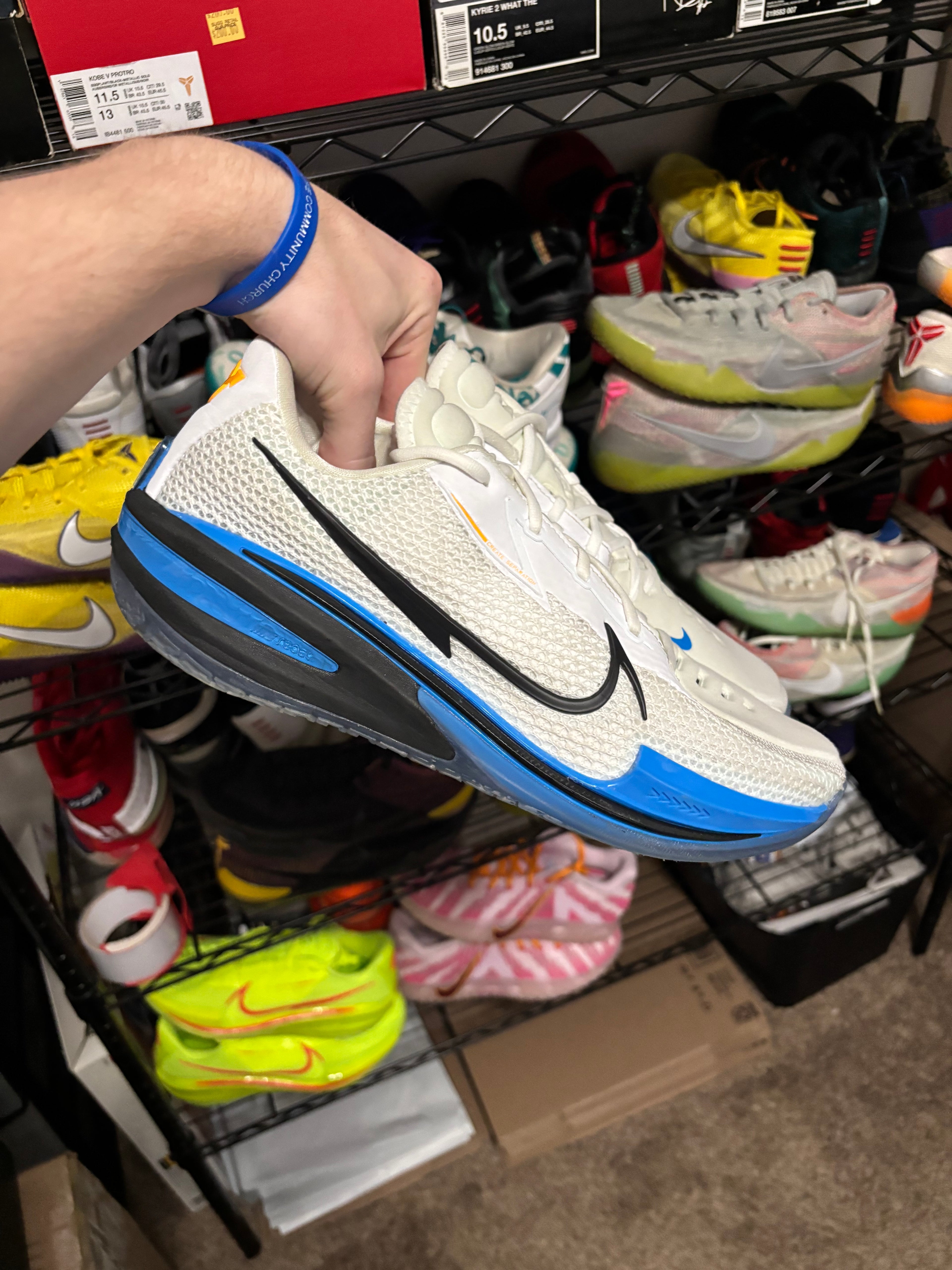 Size 12 - Nike GT Cut White Photo Blue