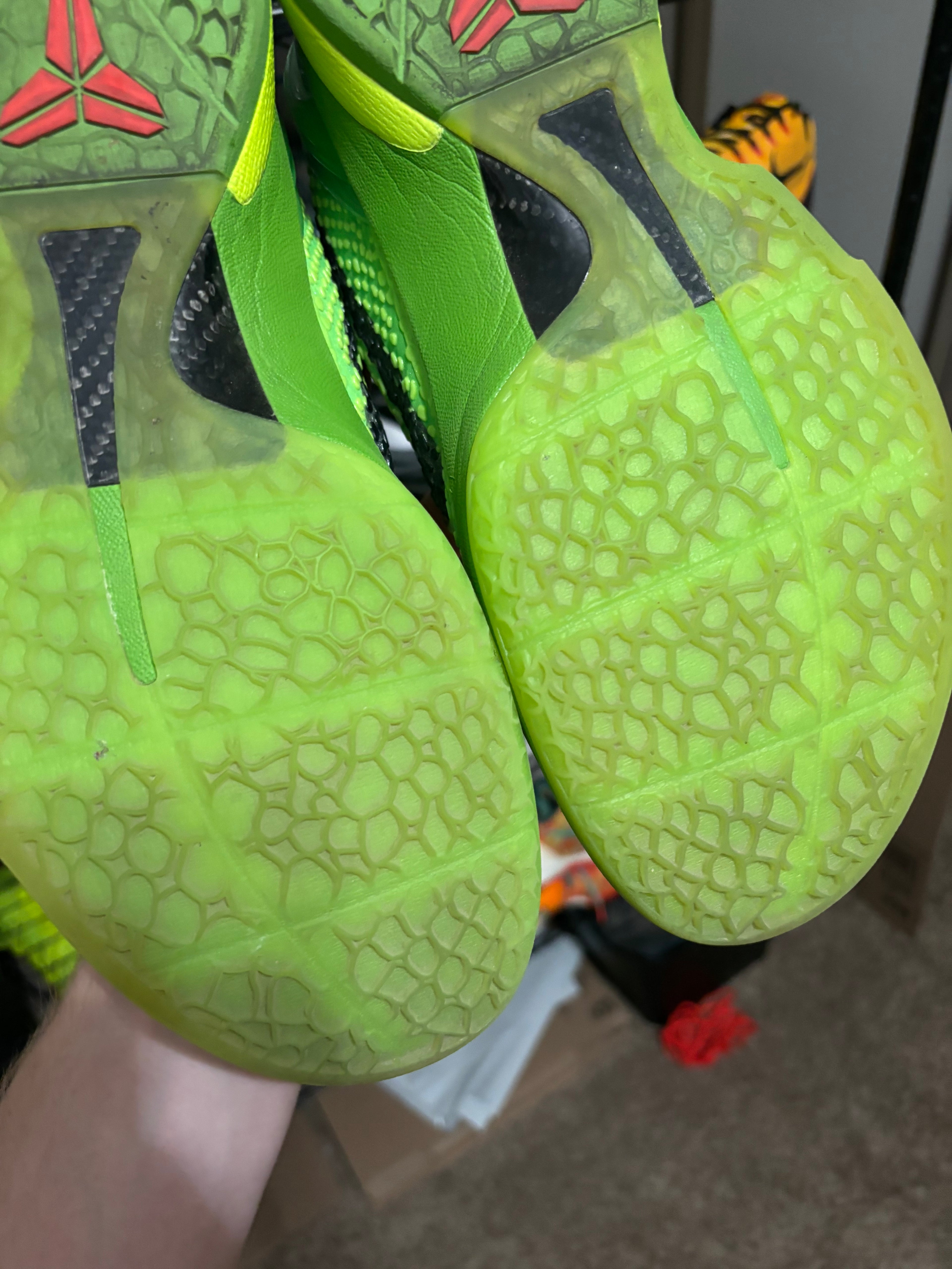 Size 11 - Nike Kobe 6 Protro Grinch