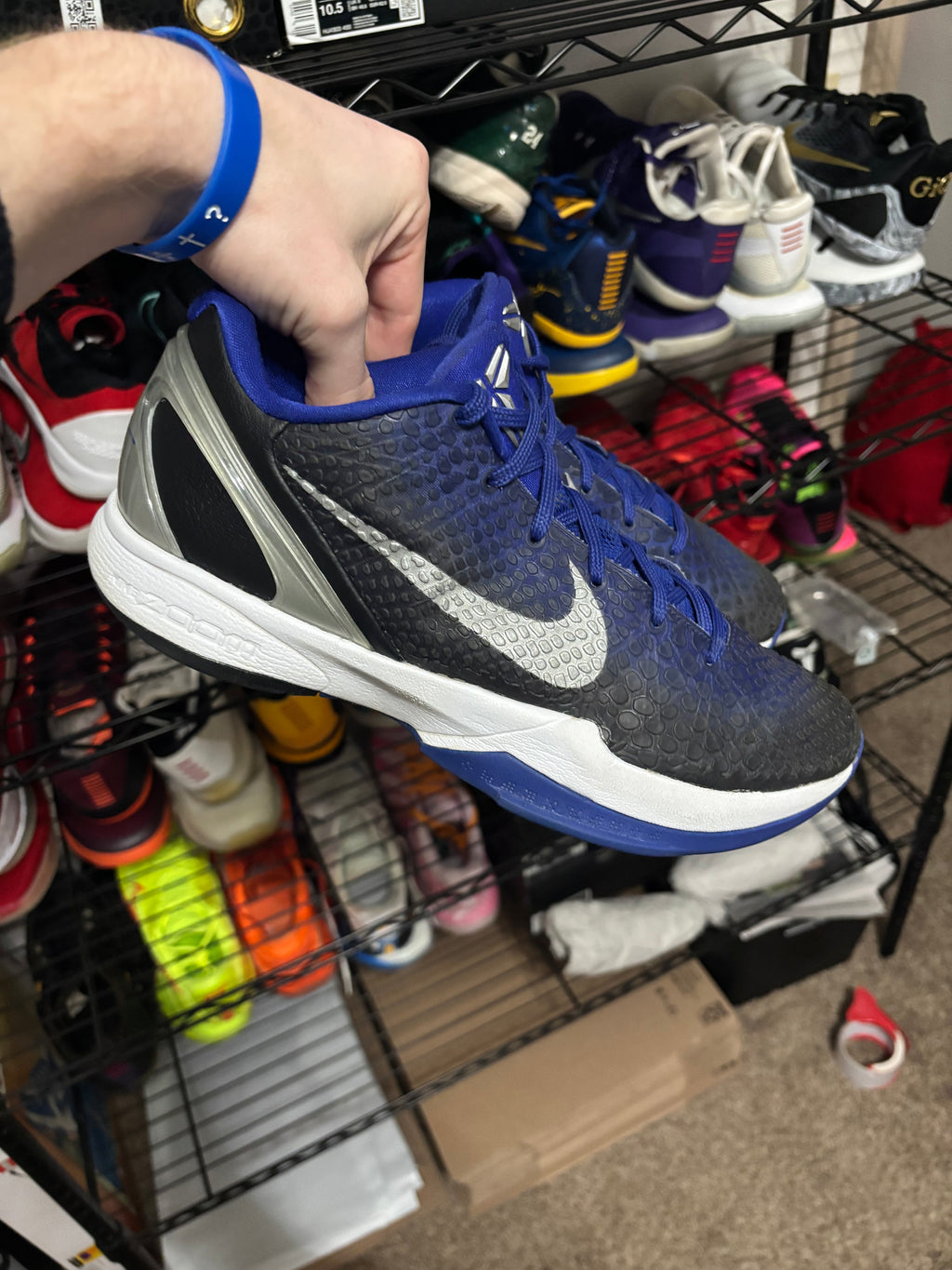 Size 10 - Nike Kobe 6 Purple Gradient
