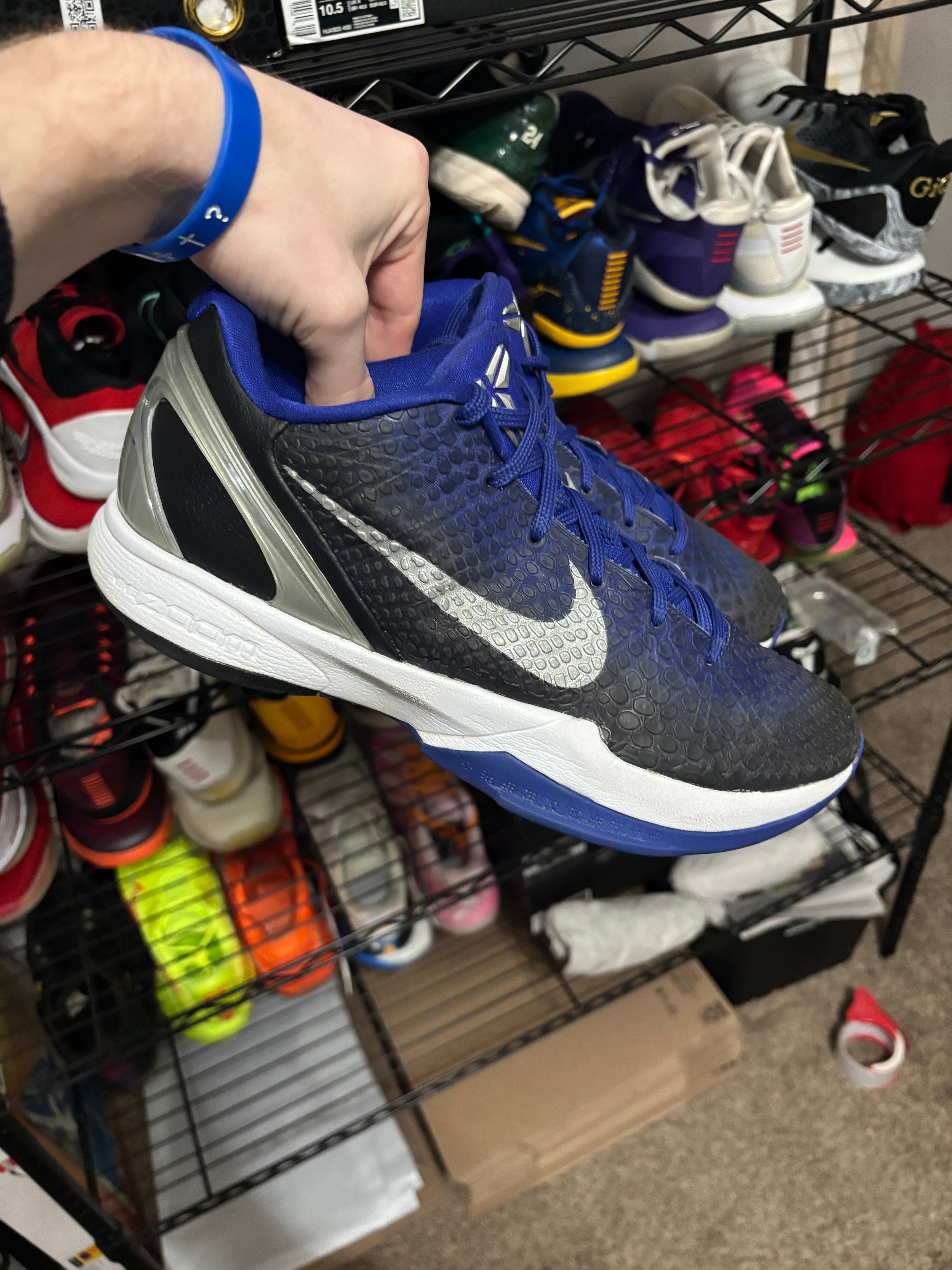 Size 10 - Nike Kobe 6 Purple Gradient