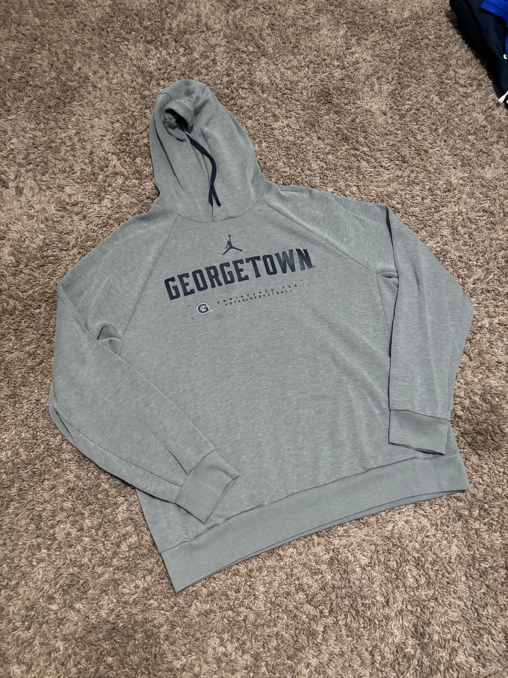 Size L - Georgetown Basketball Dri-Fit Sweatshirt