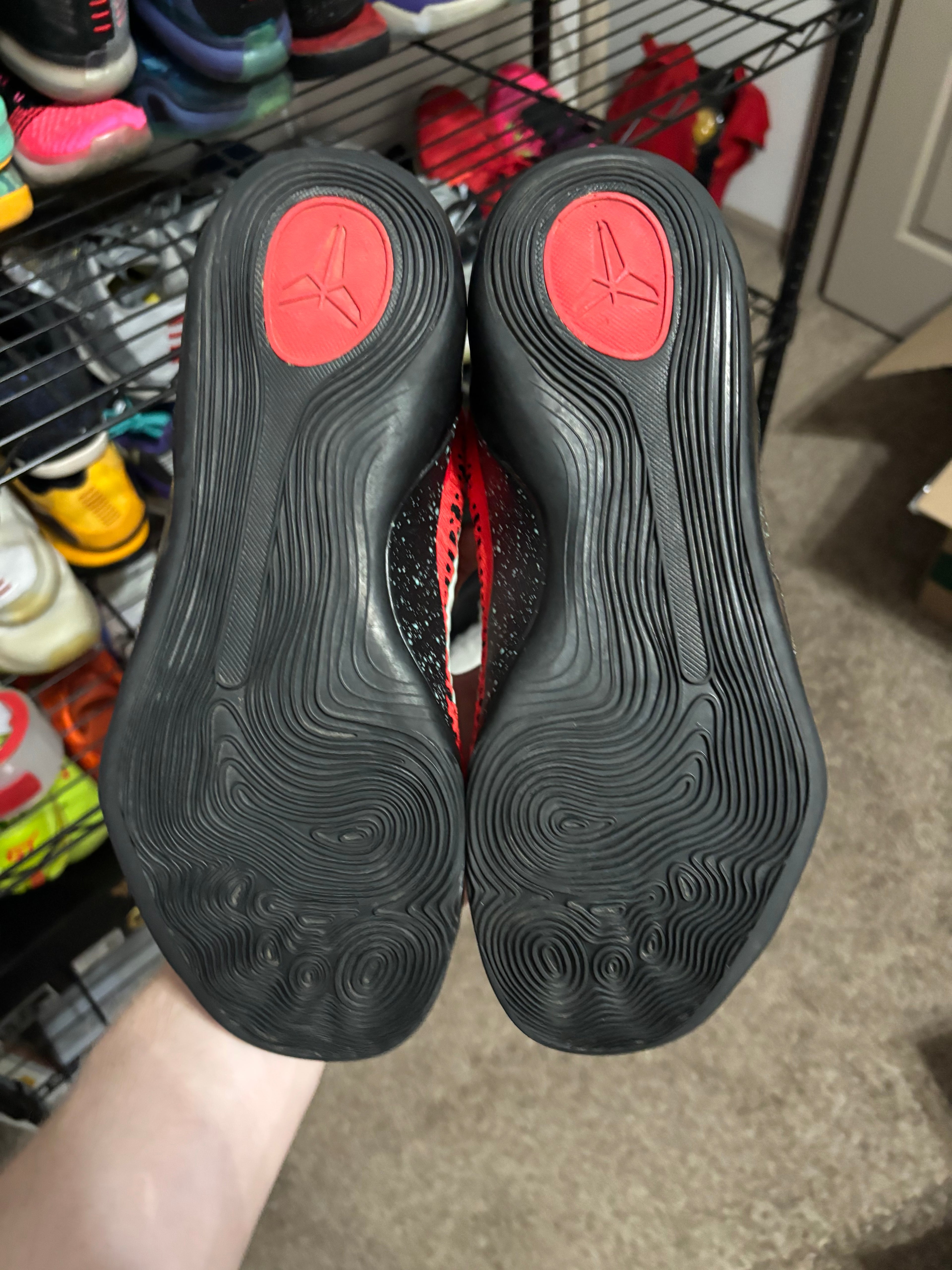 Size 10 - Nike Kobe 9 Elite University Red
