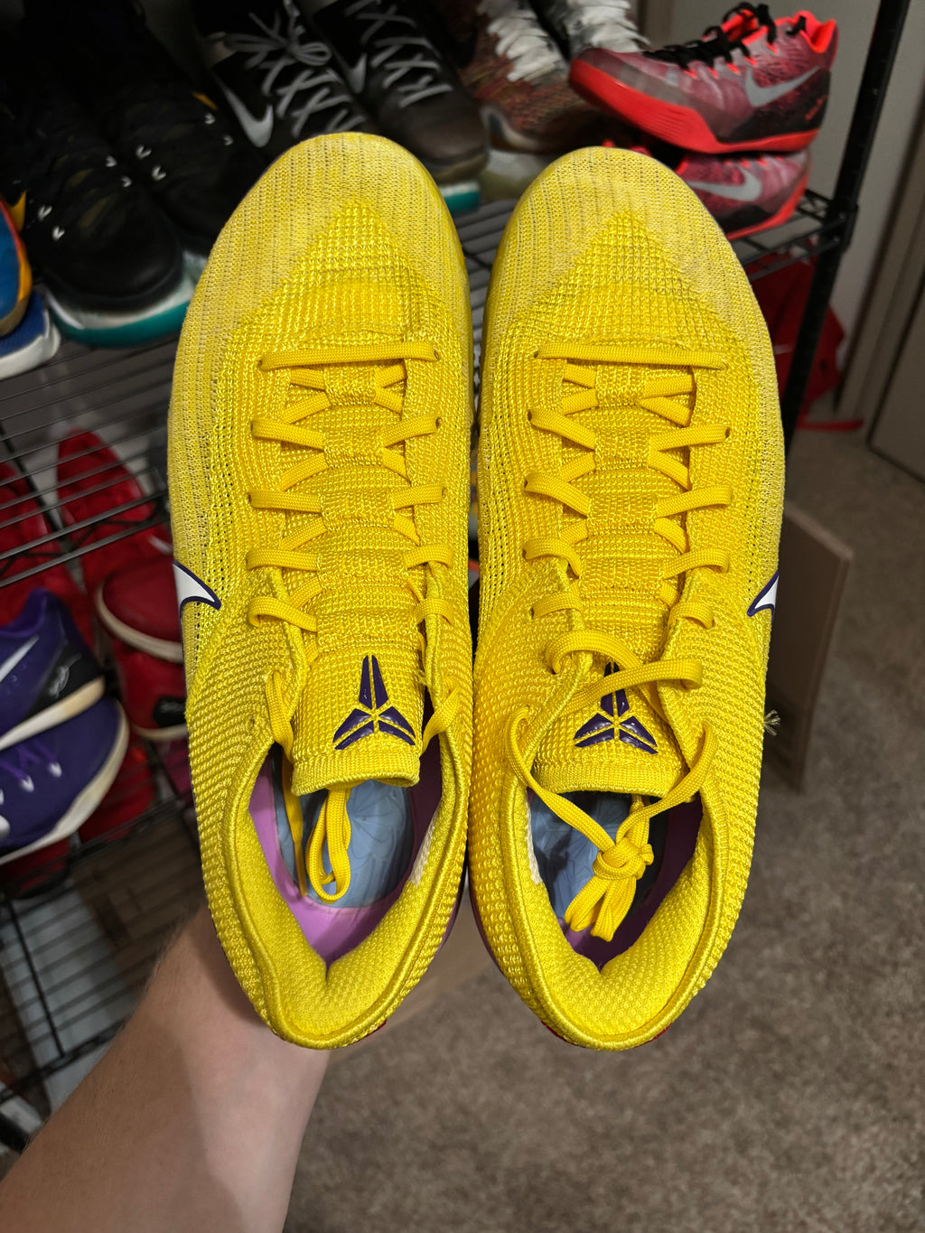 Size 11 - Nike Kobe Nxt 360 Yellow Strike