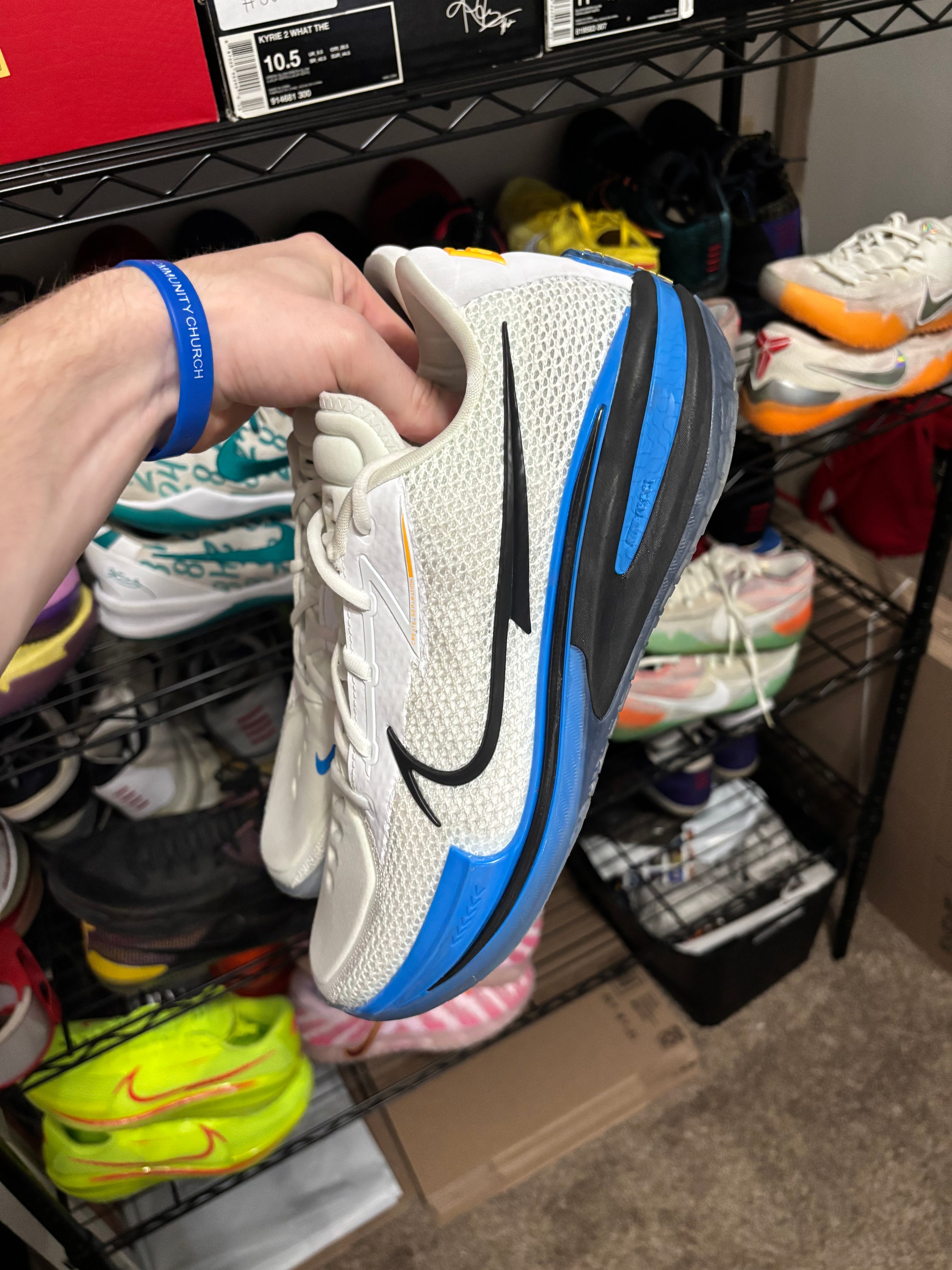 Size 12 - Nike GT Cut White Photo Blue