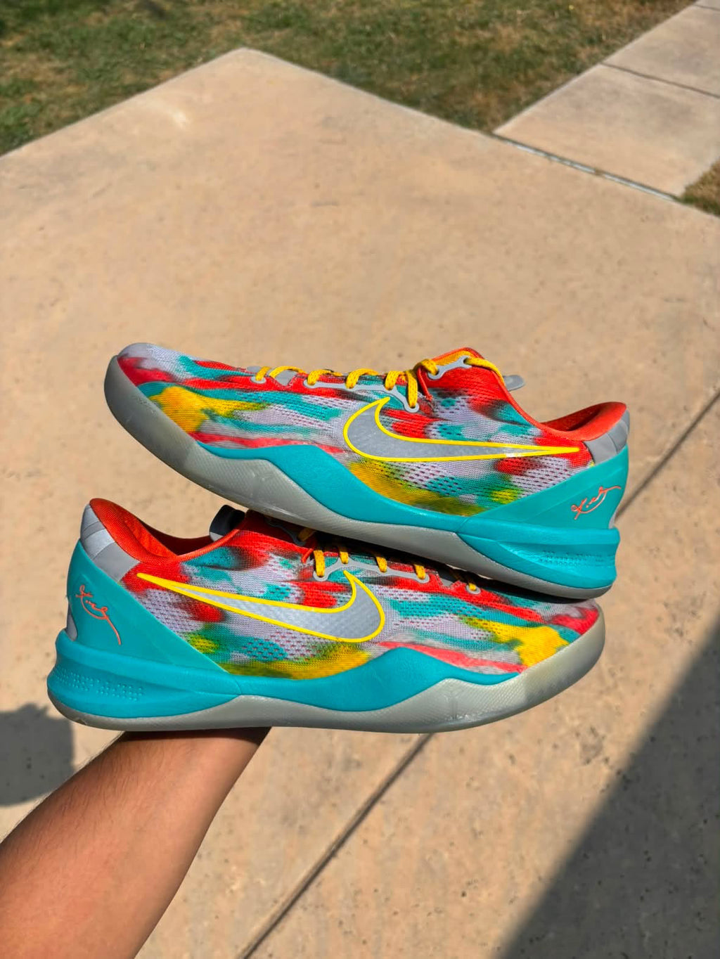 Size 12 - Nike Kobe 8 Protro Venice Beach