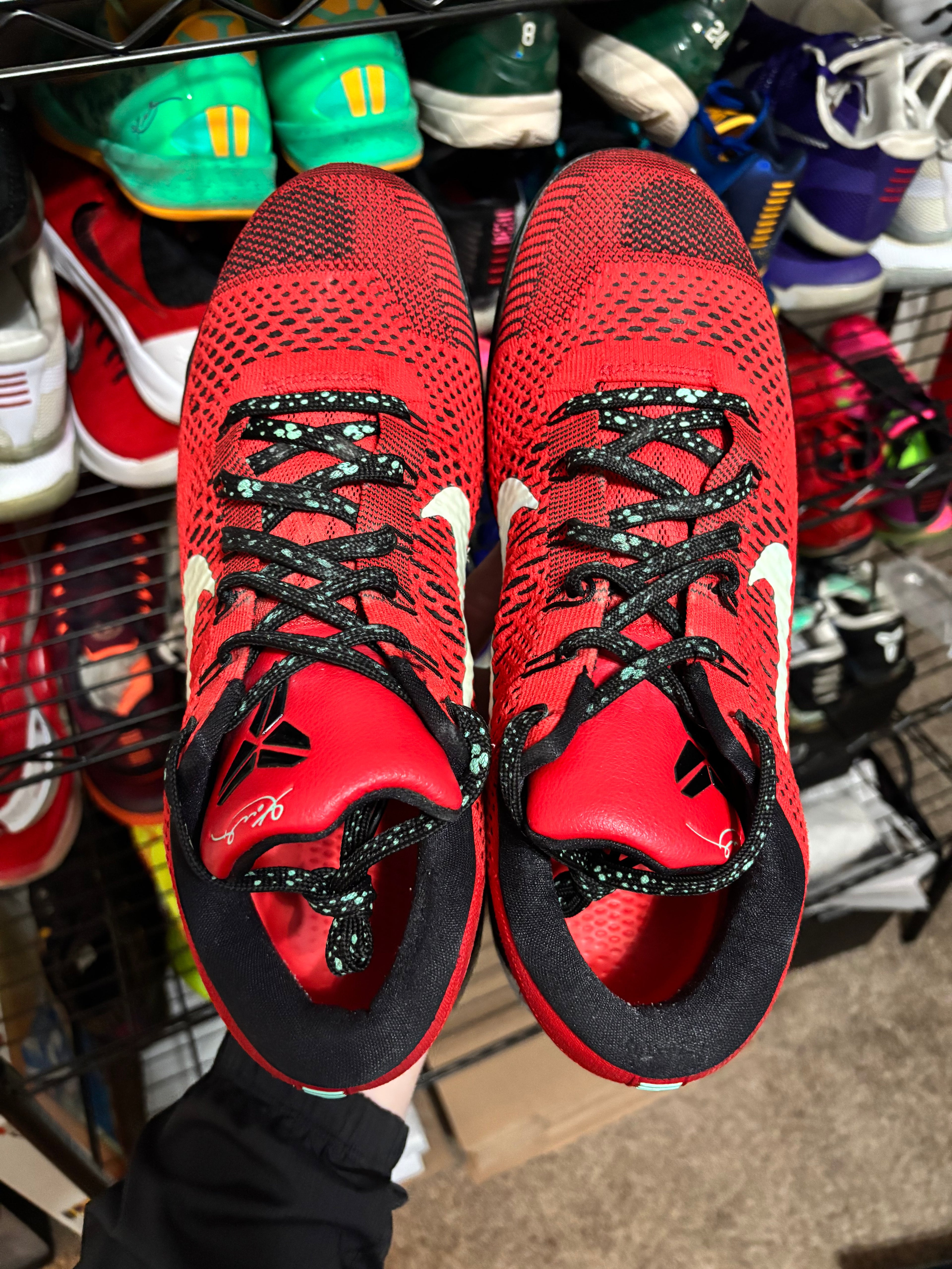 Size 12 - Nike Kobe 9 Elite University Red