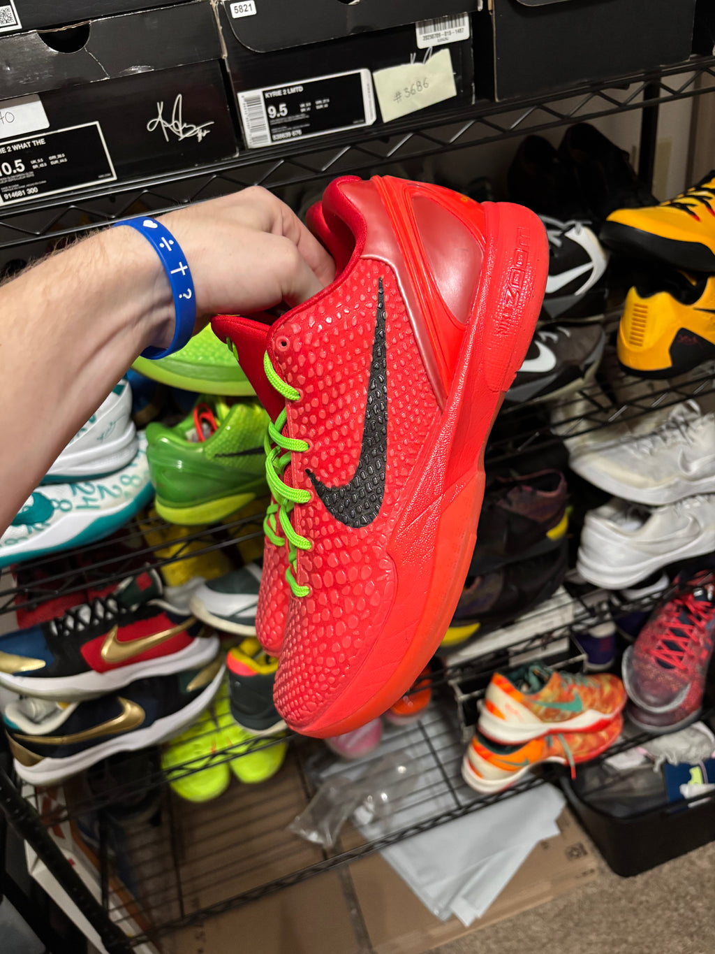 Size 11 - Nike Kobe 6 Protro Reverse Grinch