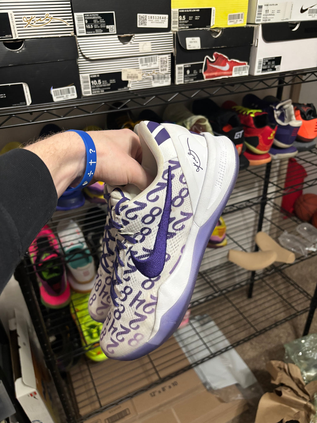 Size 12.5 - Nike Kobe 8 Protro Court Purple