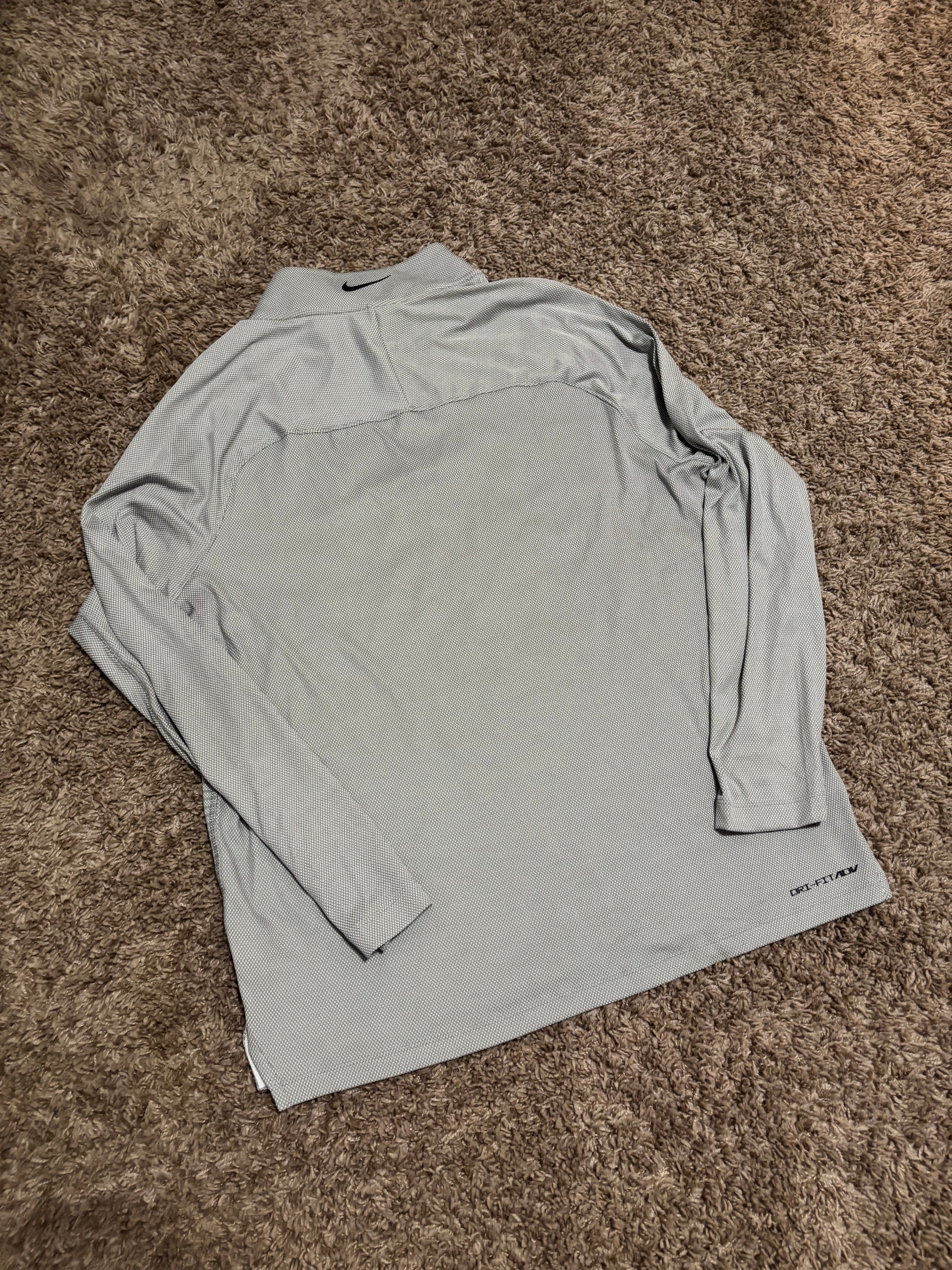 Size L - Georgia Golf Dri-Fit Quarterzip