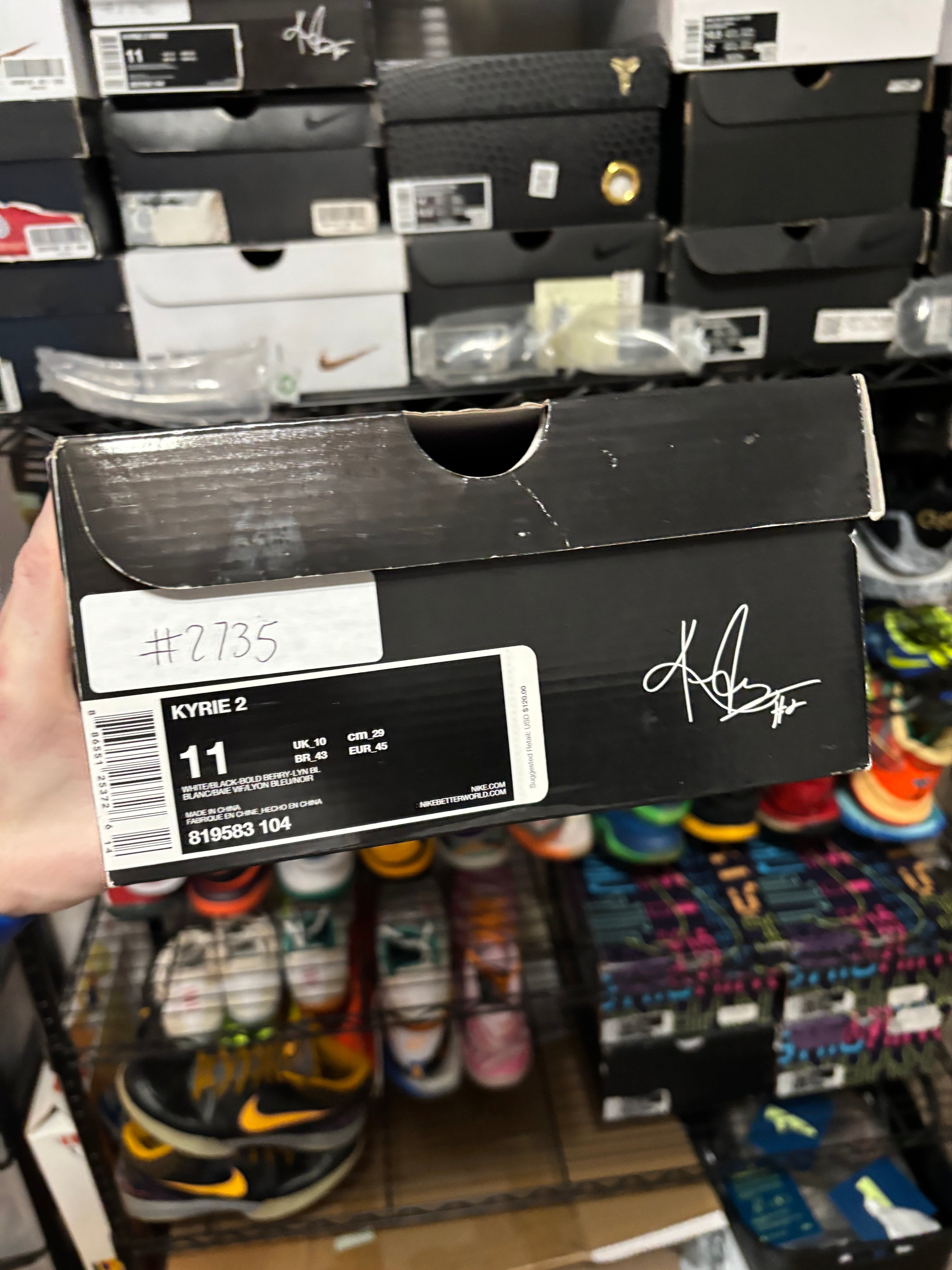 Size 11 - Nike Kyrie 2 Kyrache