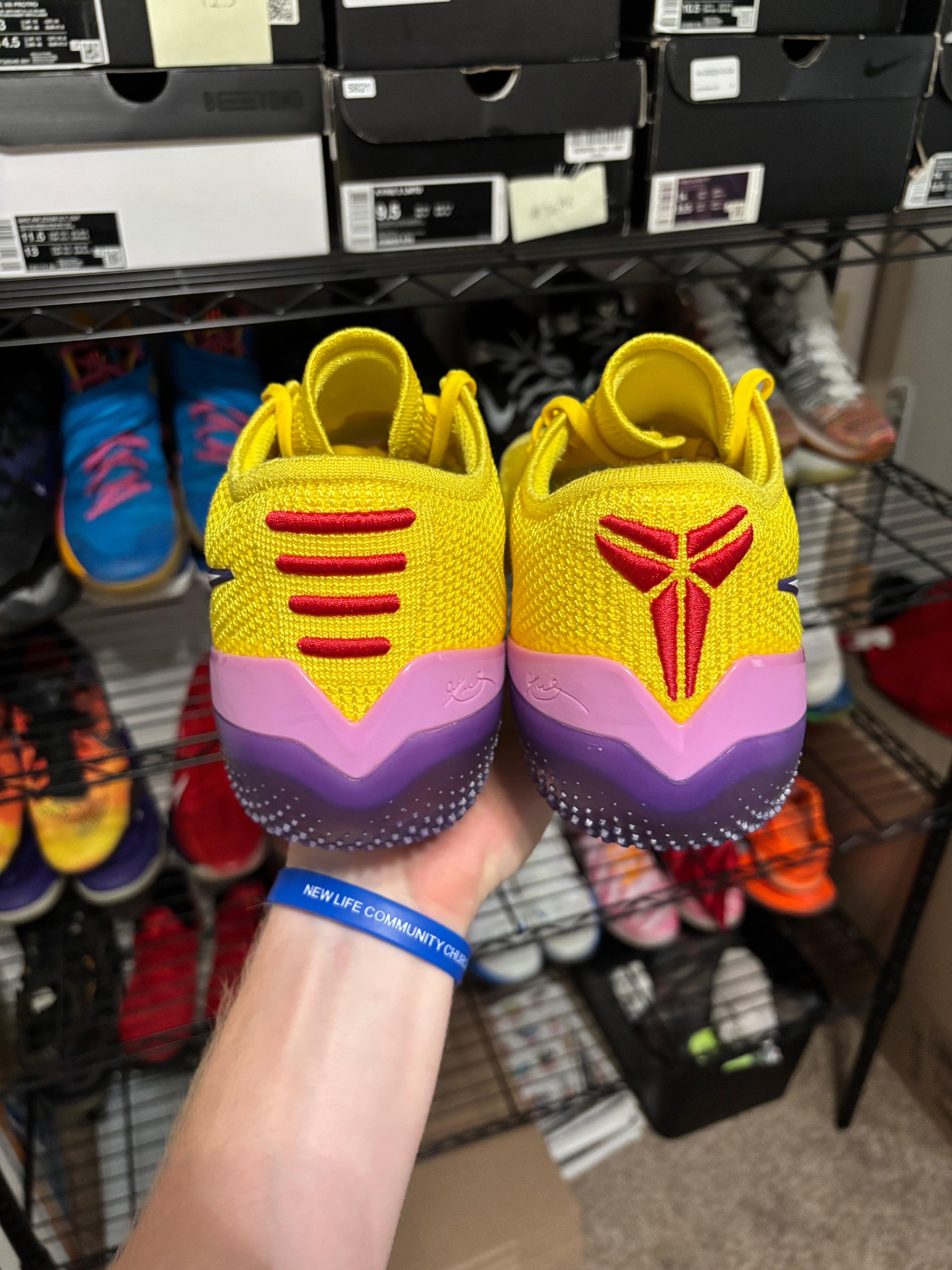 Size 13 - Nike Kobe Nxt 360 Yellow Strike