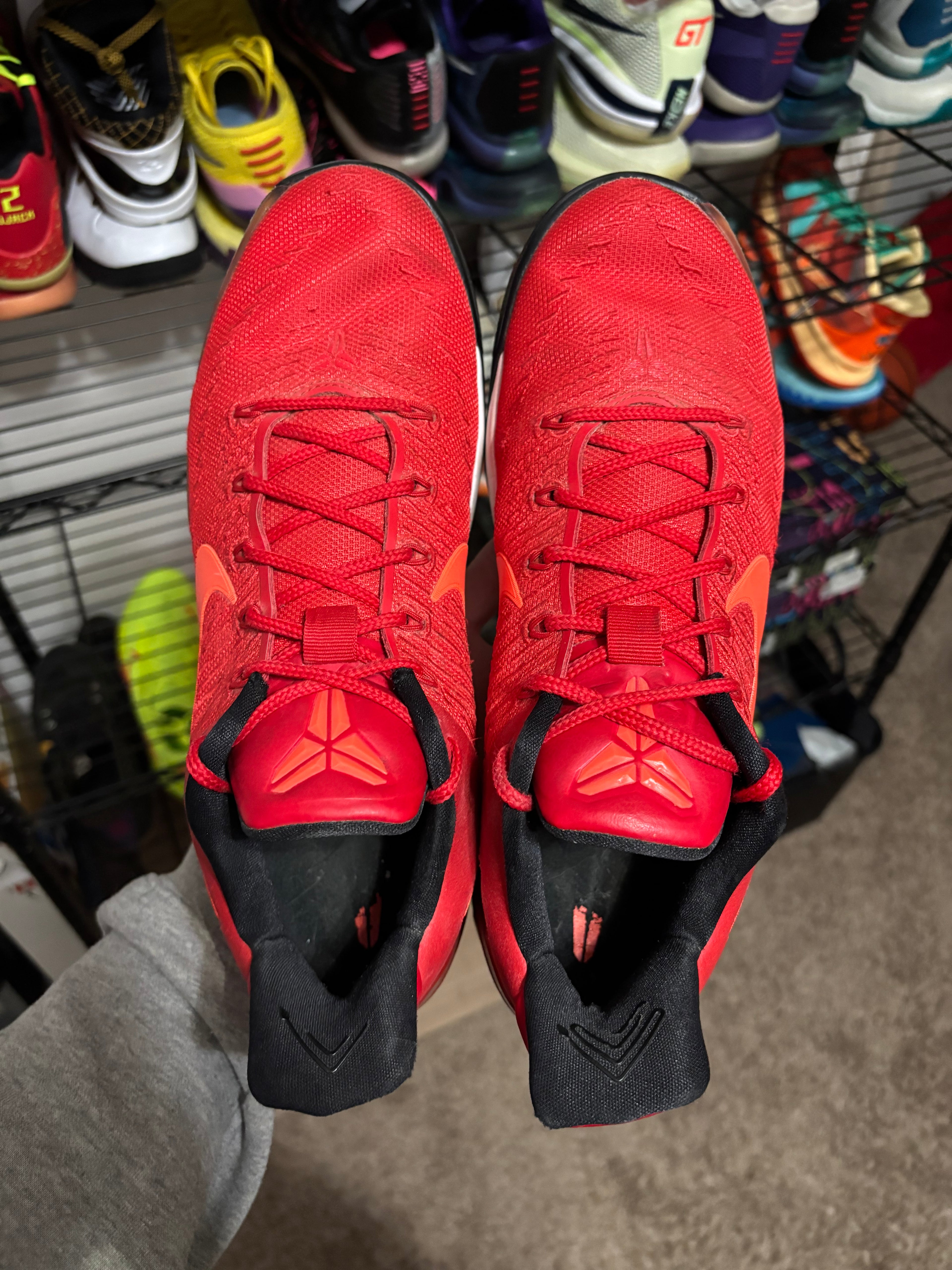 Size 10 - Nike Kobe AD University Red
