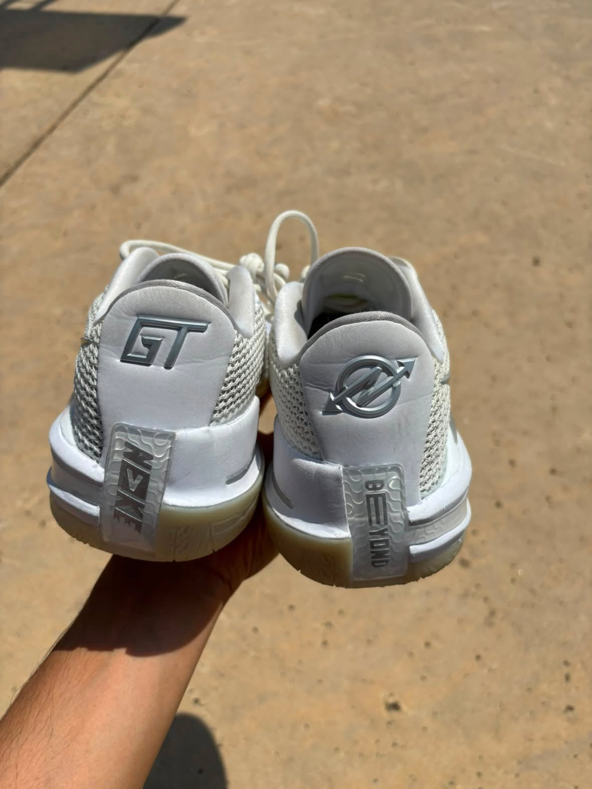 Size 12 - Nike GT Cut White Chrome