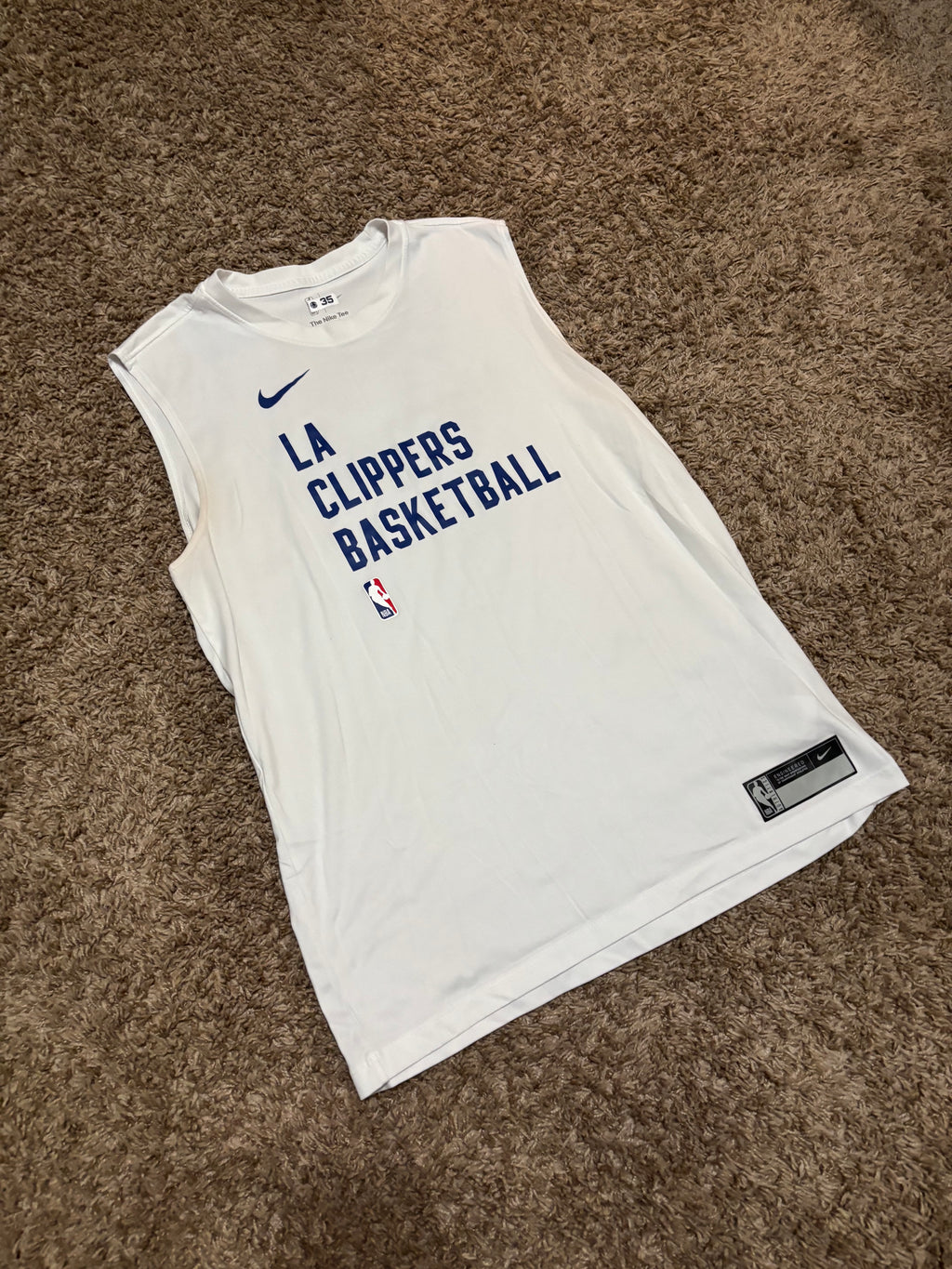 Size L - Los Angeles Clippers Compression Tank