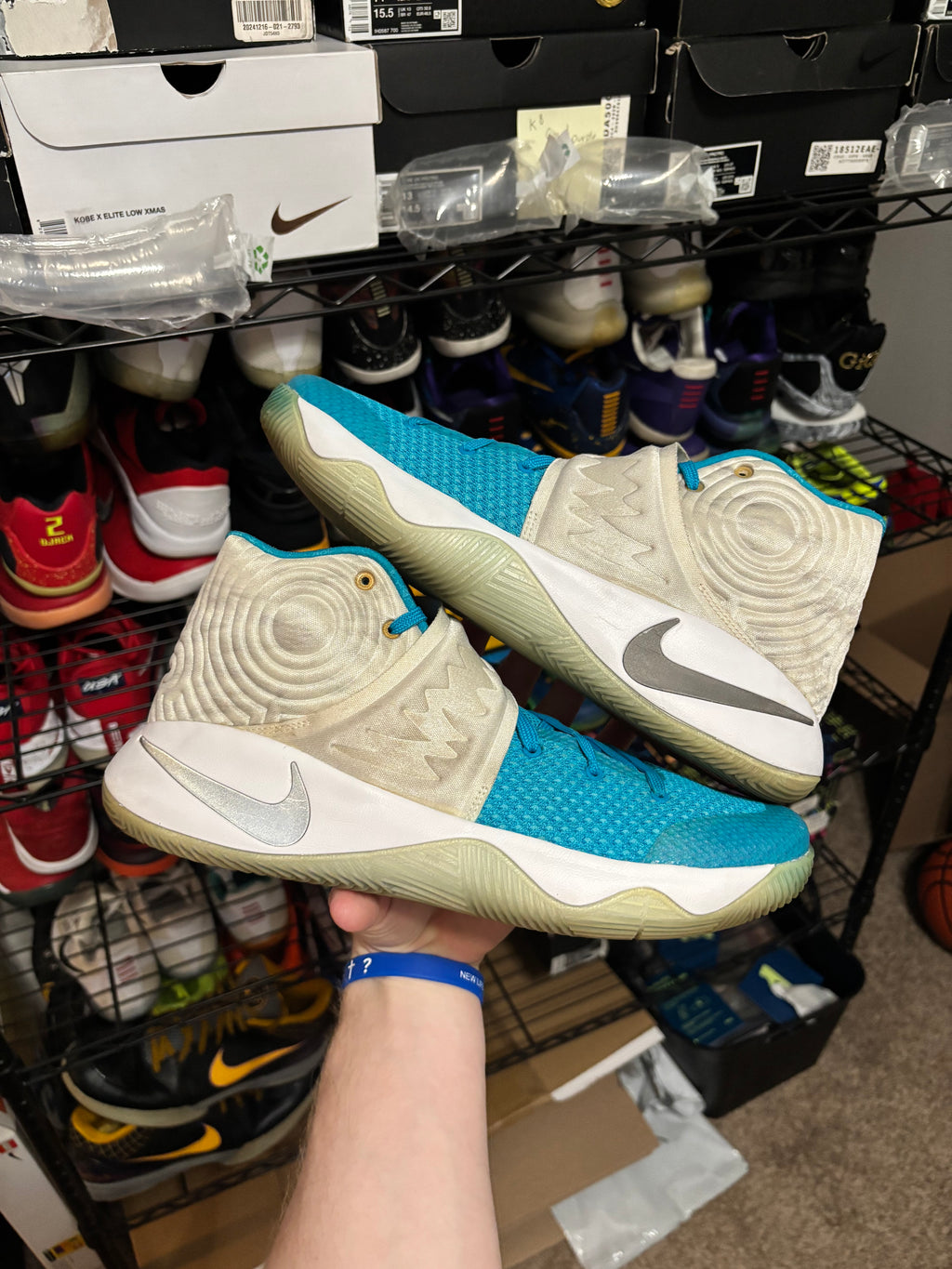 Size 11 - Nike Kyrie 2 XMAS