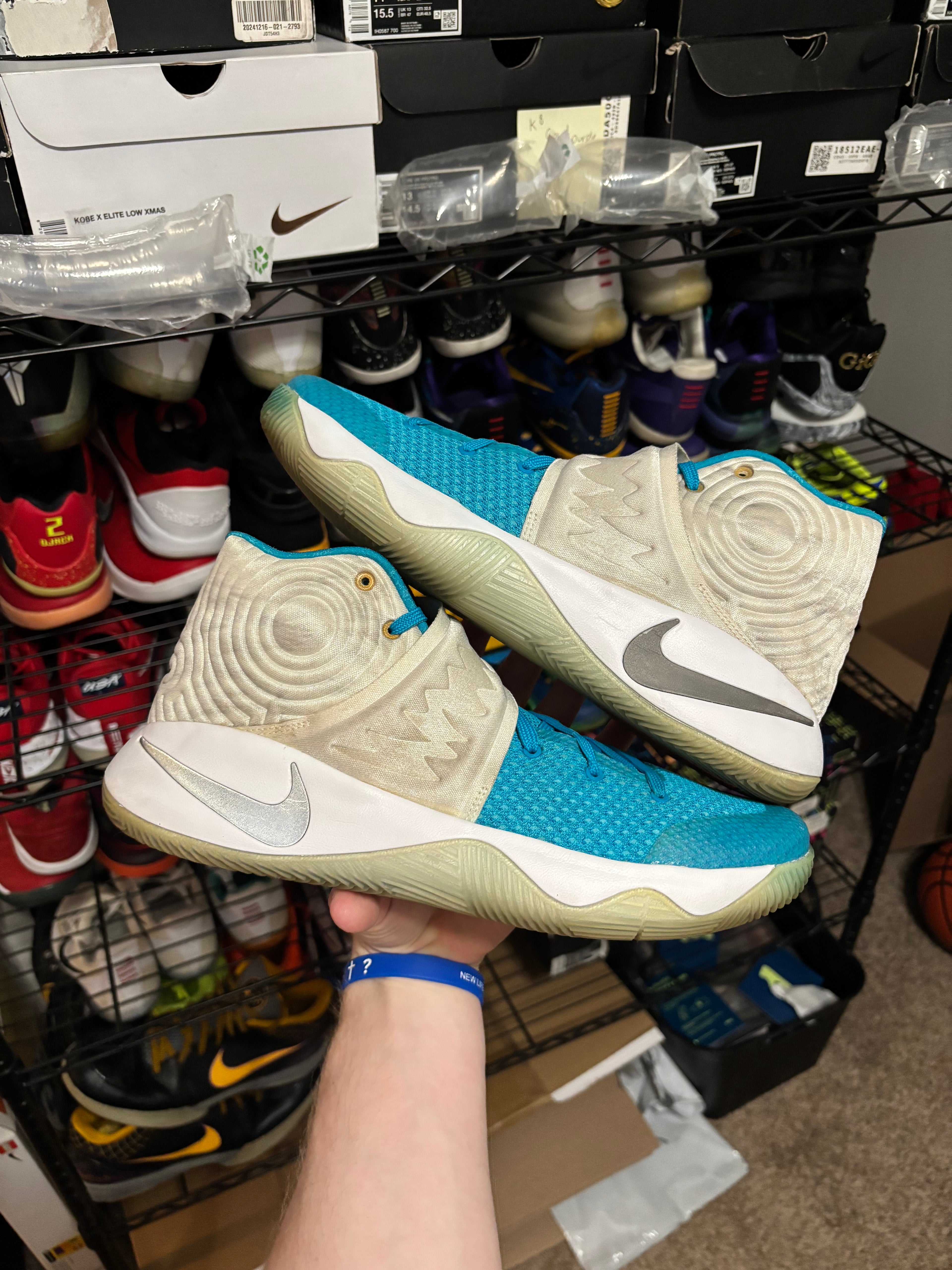 Size 11 - Nike Kyrie 2 XMAS