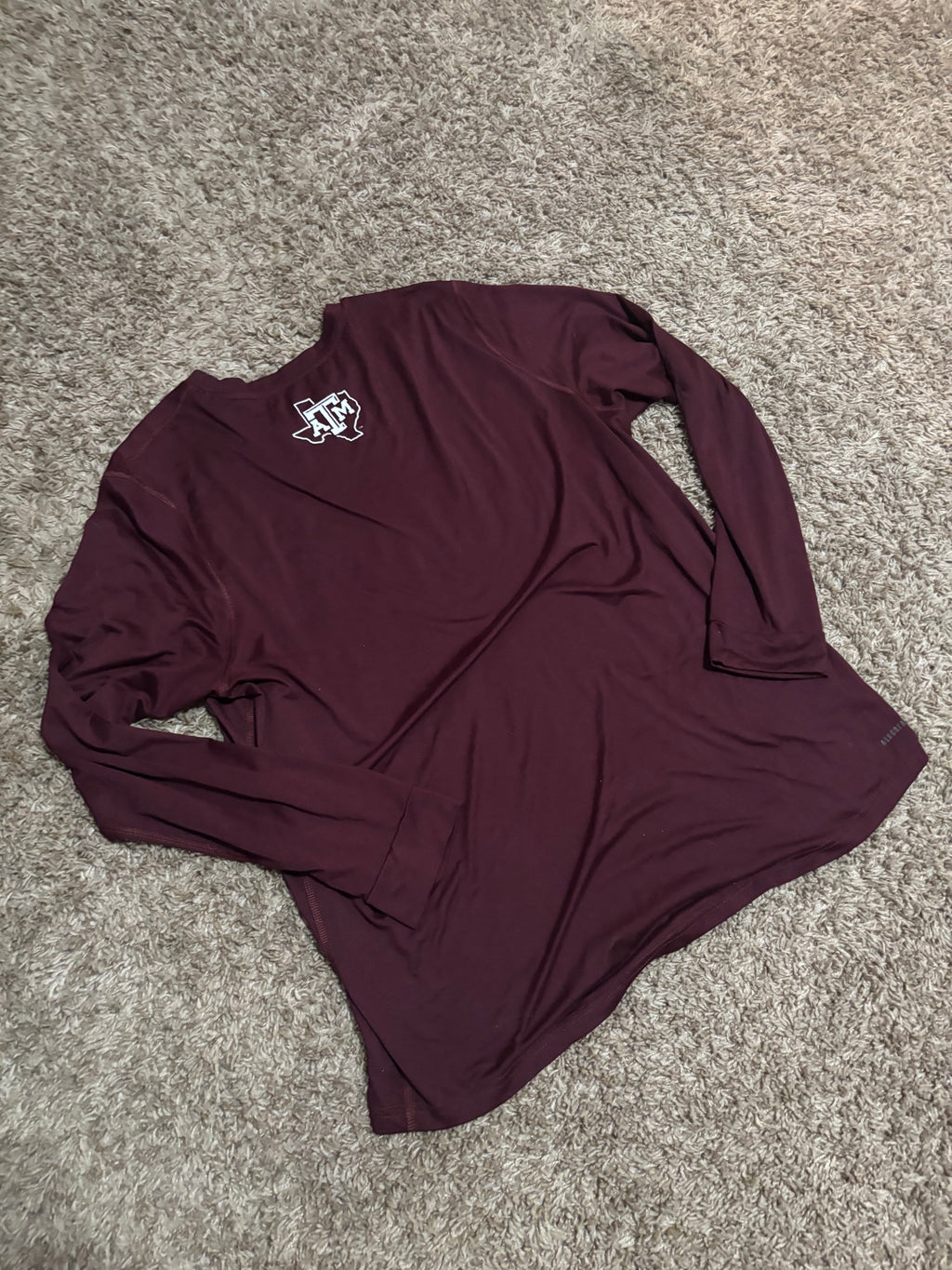 Size XL - Adidas Texas A&M Basketball Long Sleeve